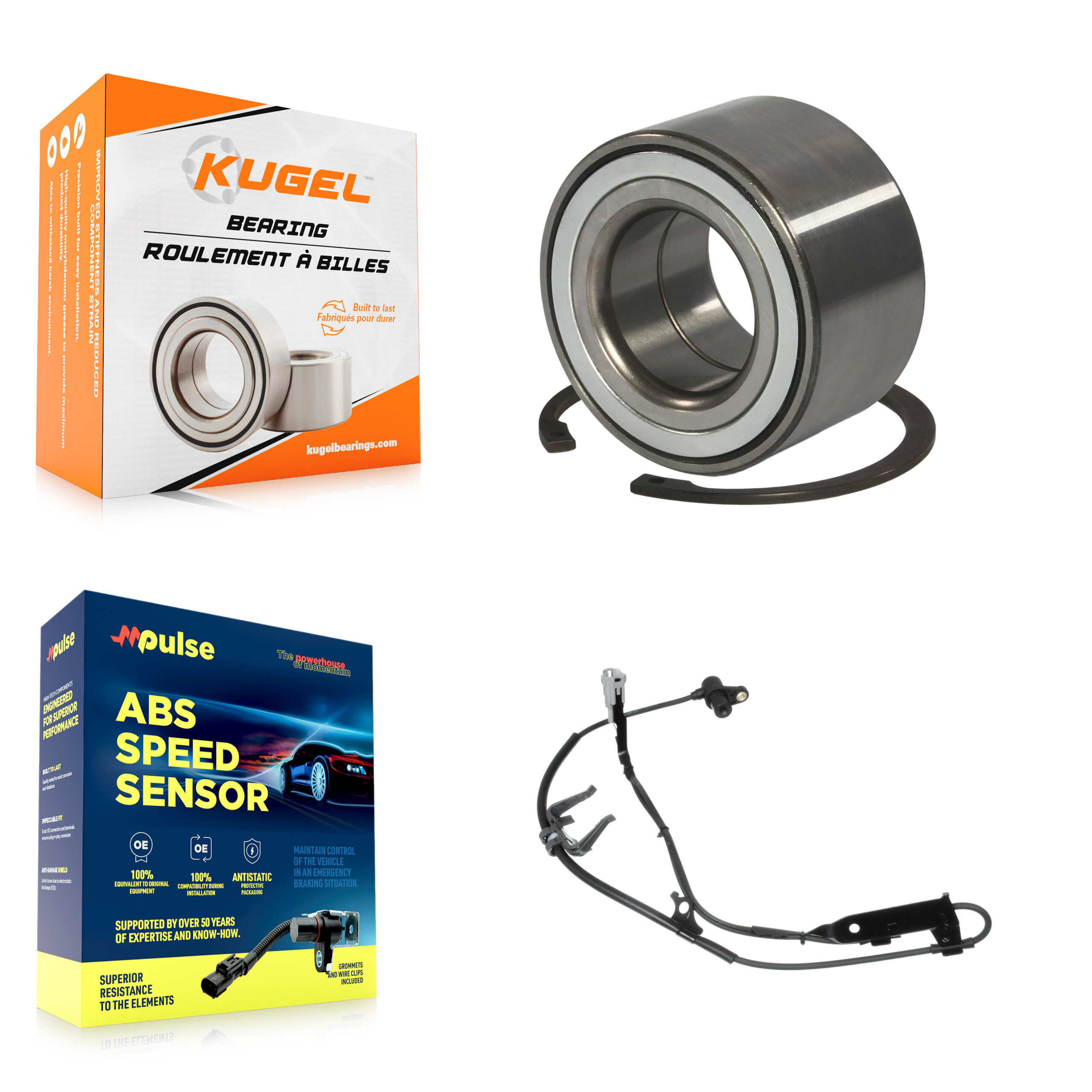 Kugel - K7S-102739 - Front Wheel Bearing Kits