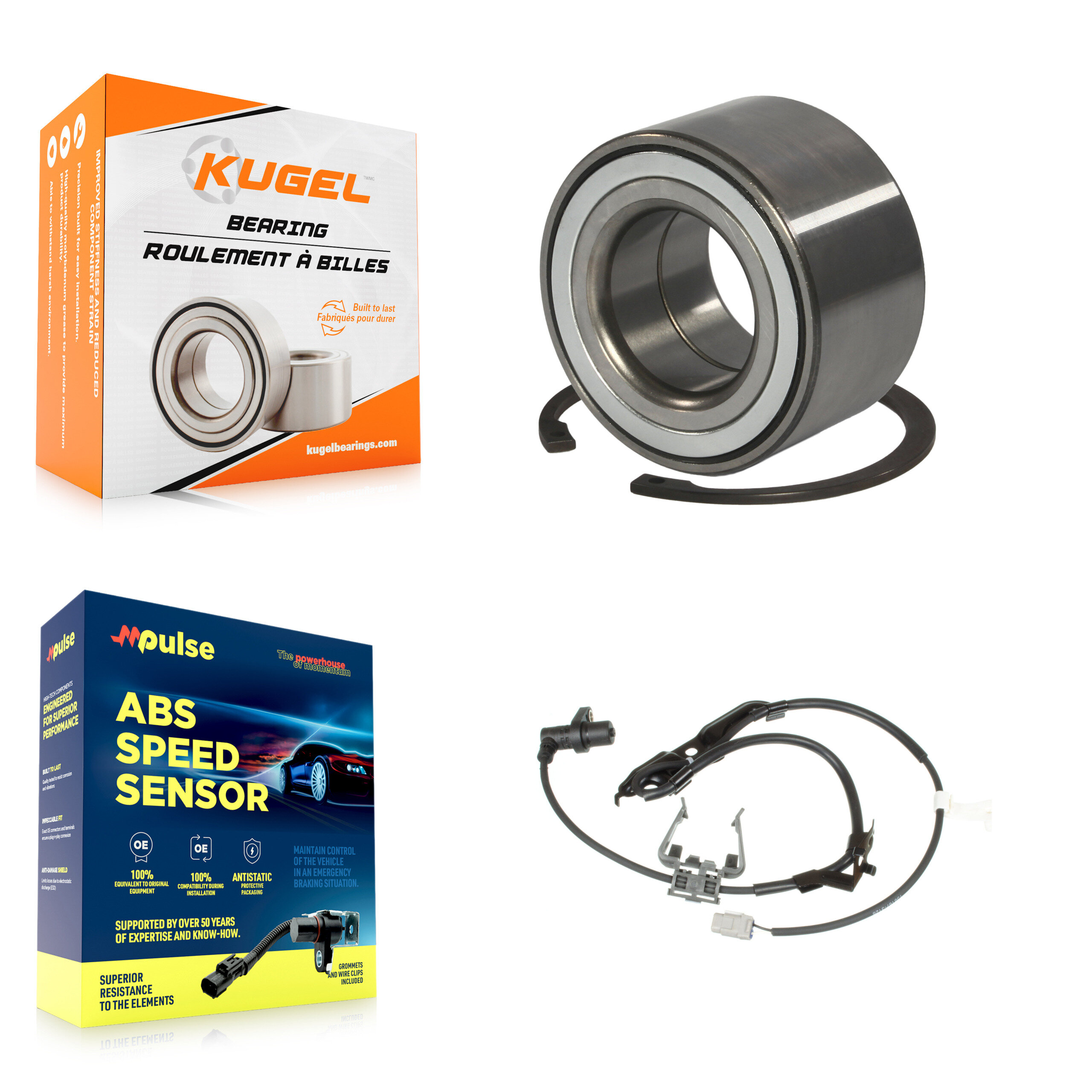 Kugel - K7S-102741 - Front Wheel Bearing Kits