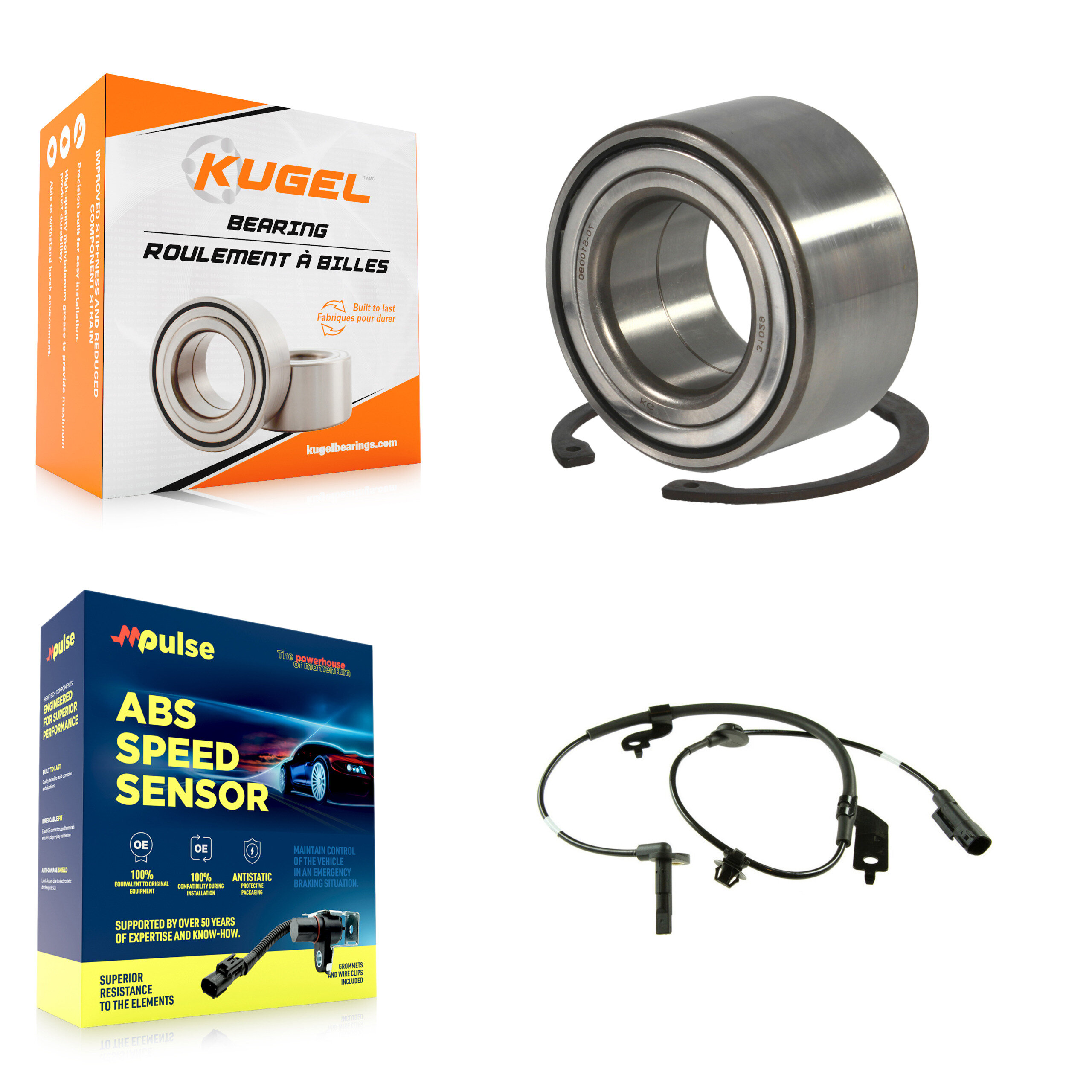 Kugel - K7S-102742 - Front Wheel Bearing Kits