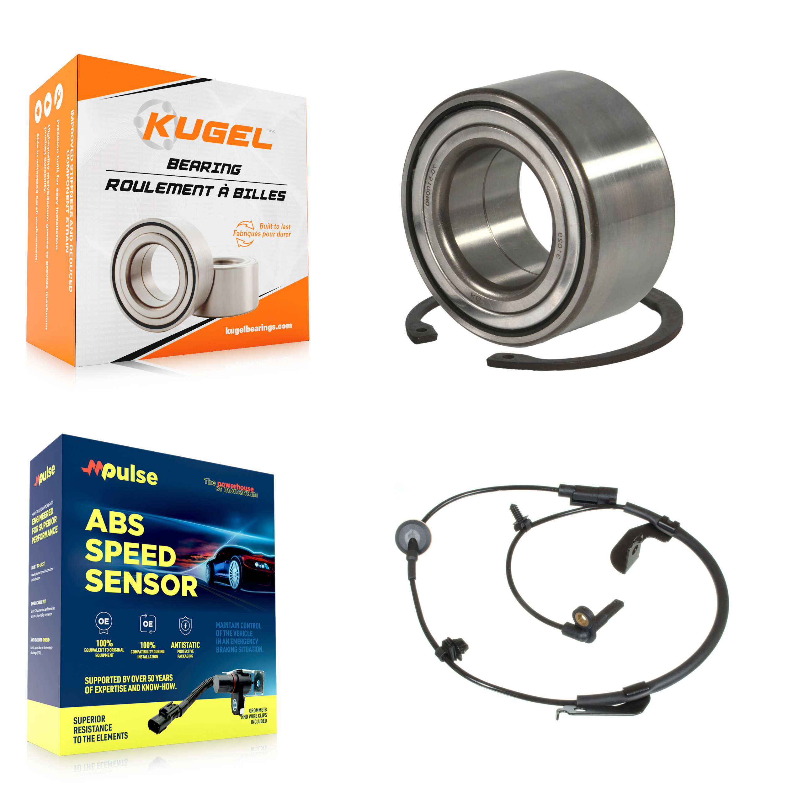 Kugel - K7S-102743 - Front Wheel Bearing Kits