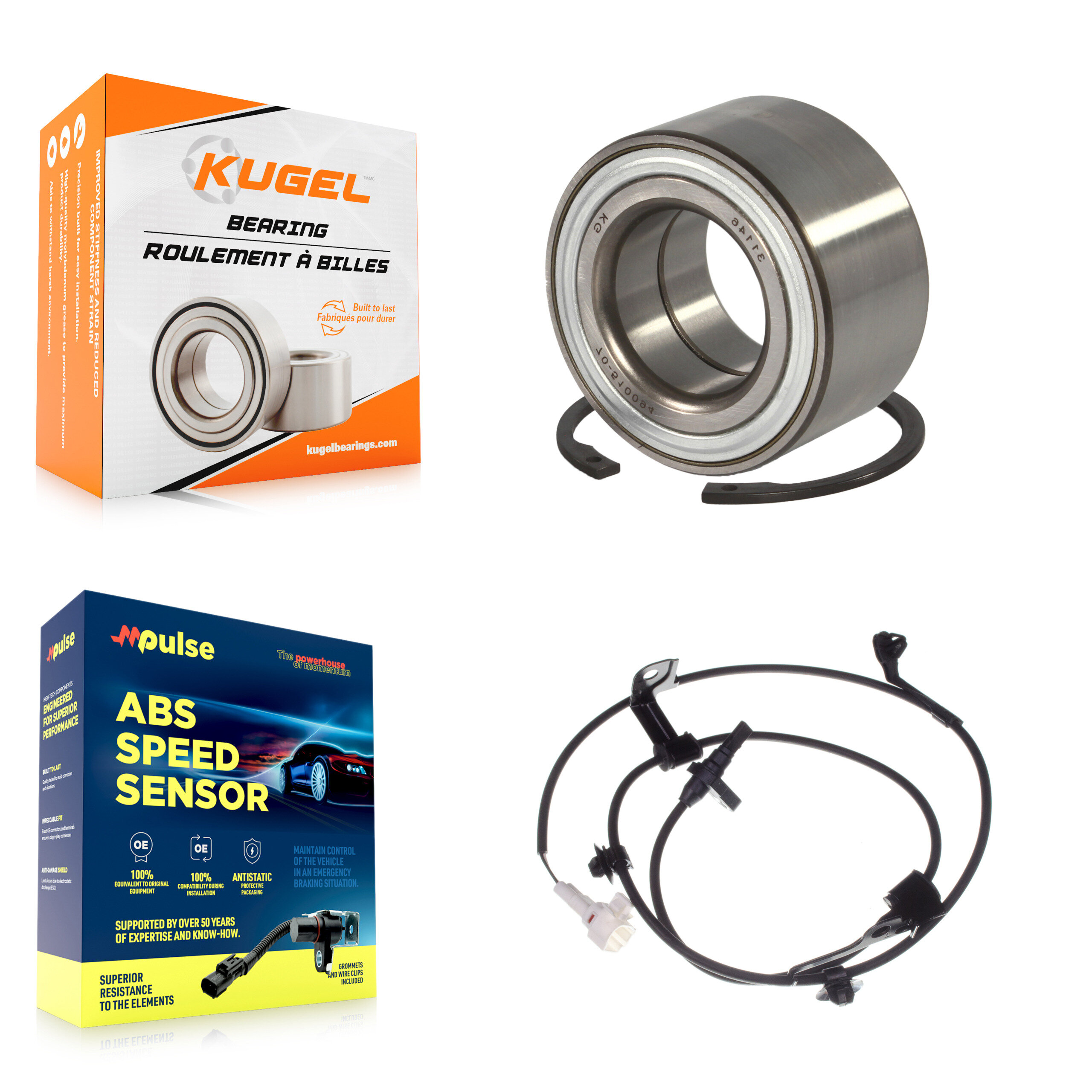 Kugel - K7S-102747 - Front Wheel Bearing Kits