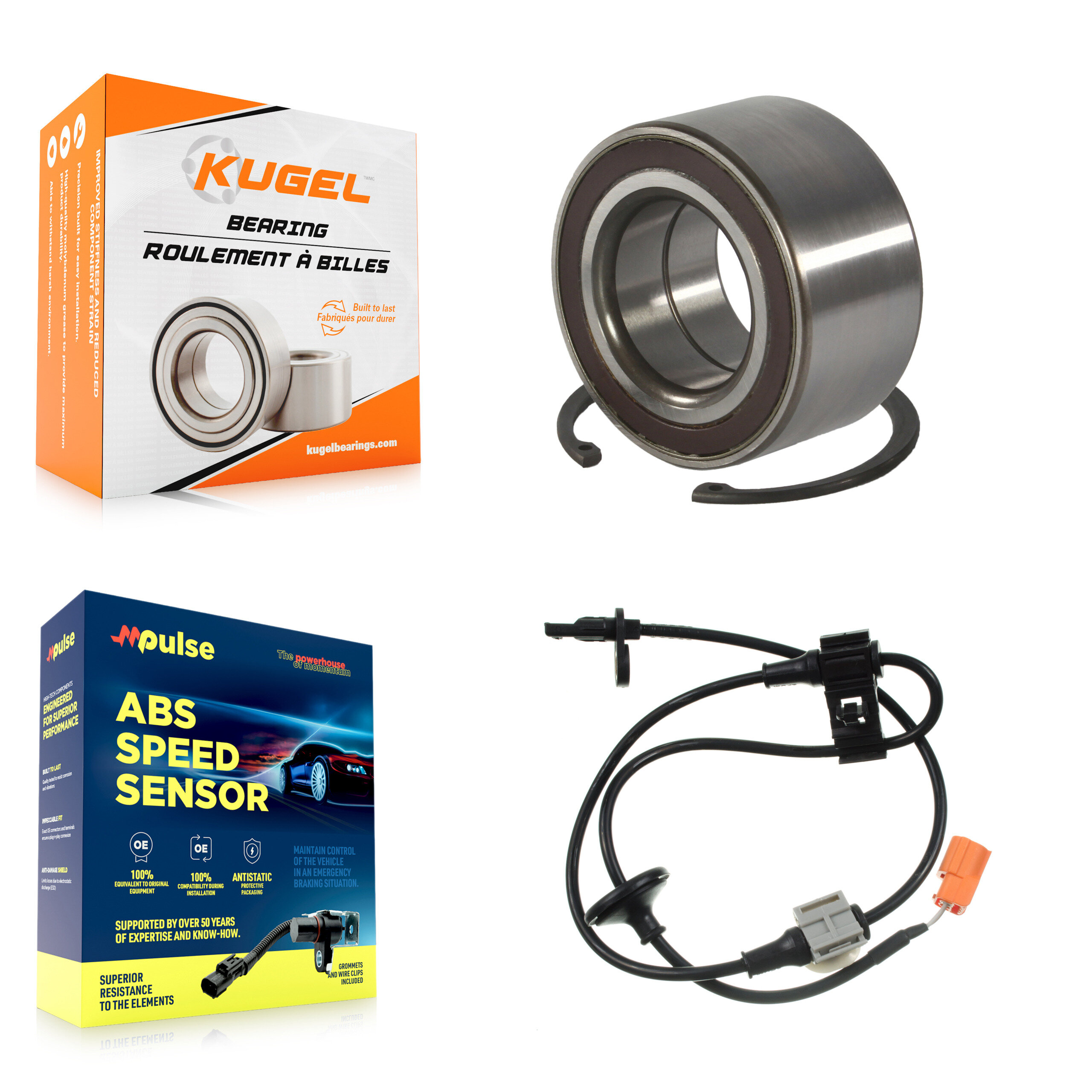 Kugel - K7S-102748 - Front Wheel Bearing Kits