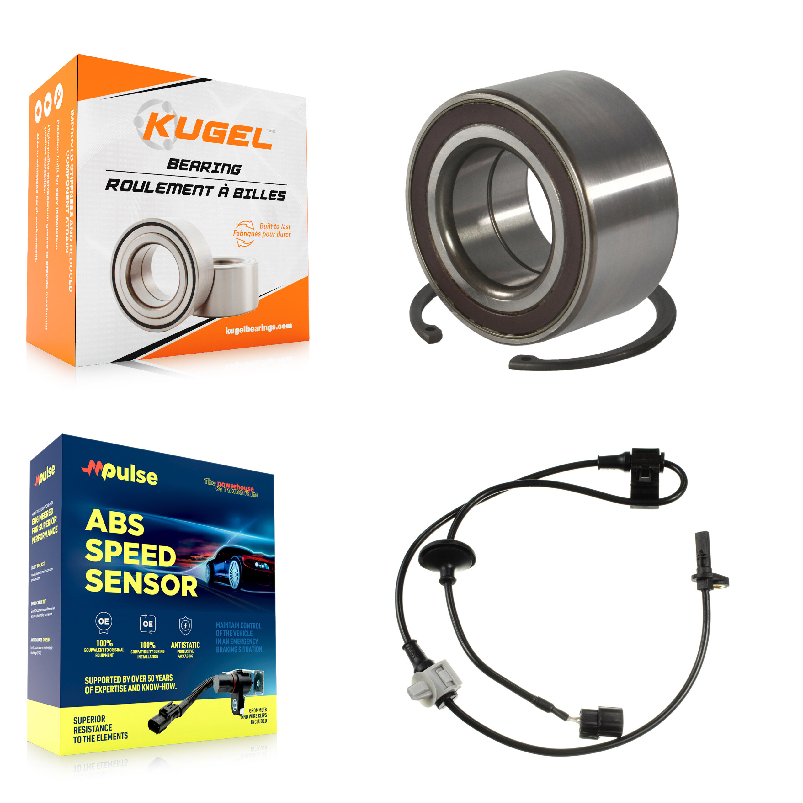 Kugel - K7S-102749 - Front Wheel Bearing Kits