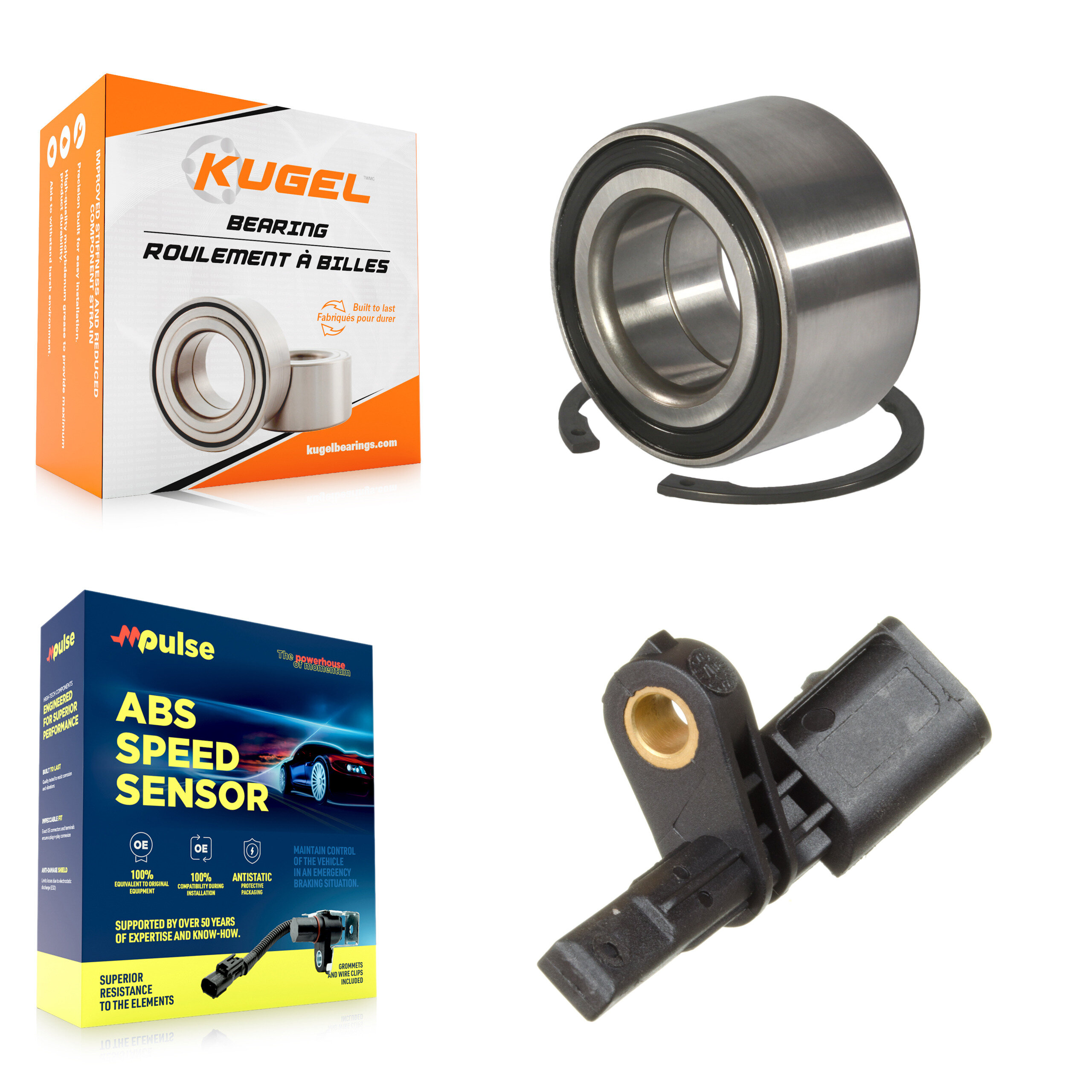 Kugel - K7S-102750 - Front Wheel Bearing Kits