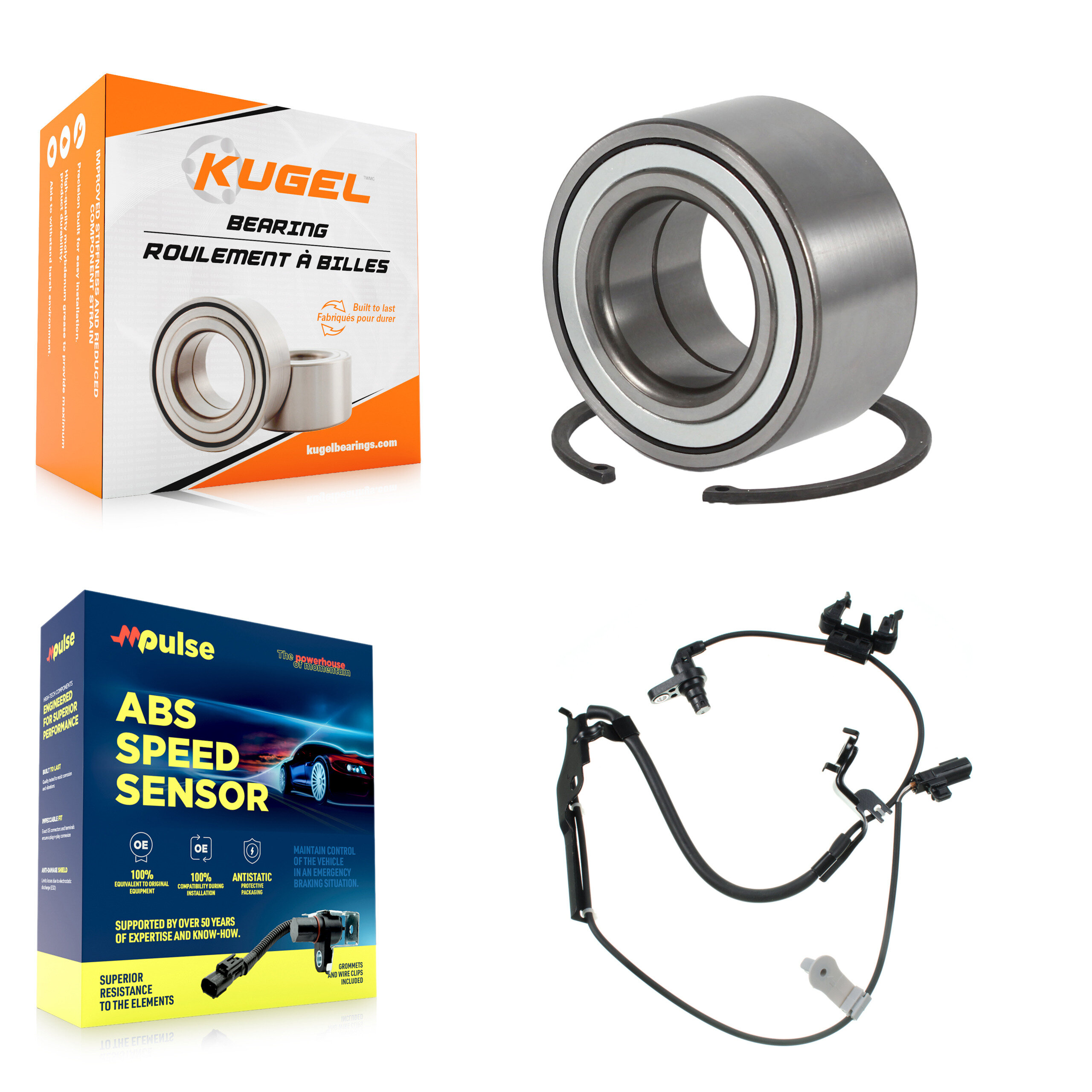 Kugel - K7S-102751 - Front Wheel Bearing Kits