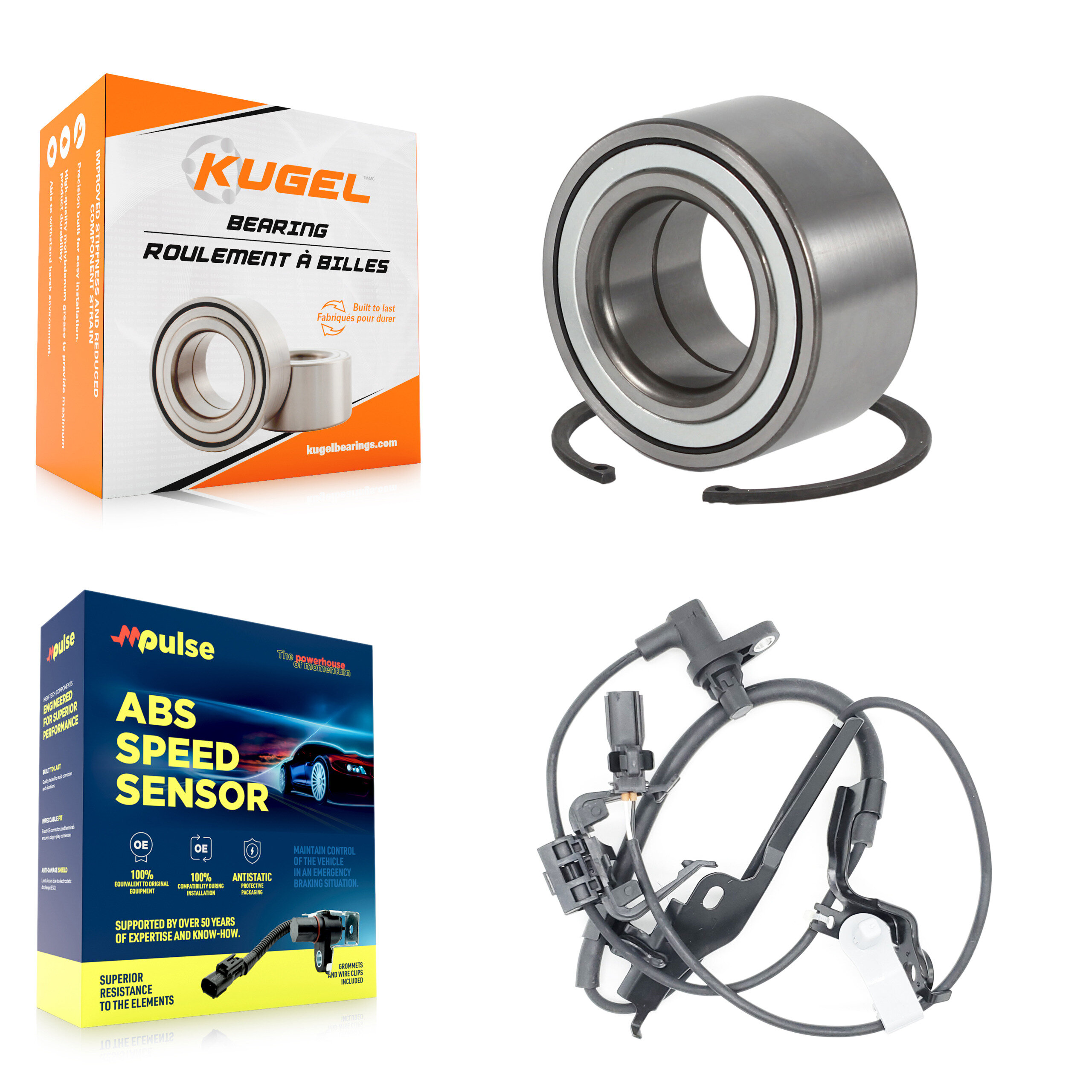 Kugel - K7S-102752 - Front Wheel Bearing Kits