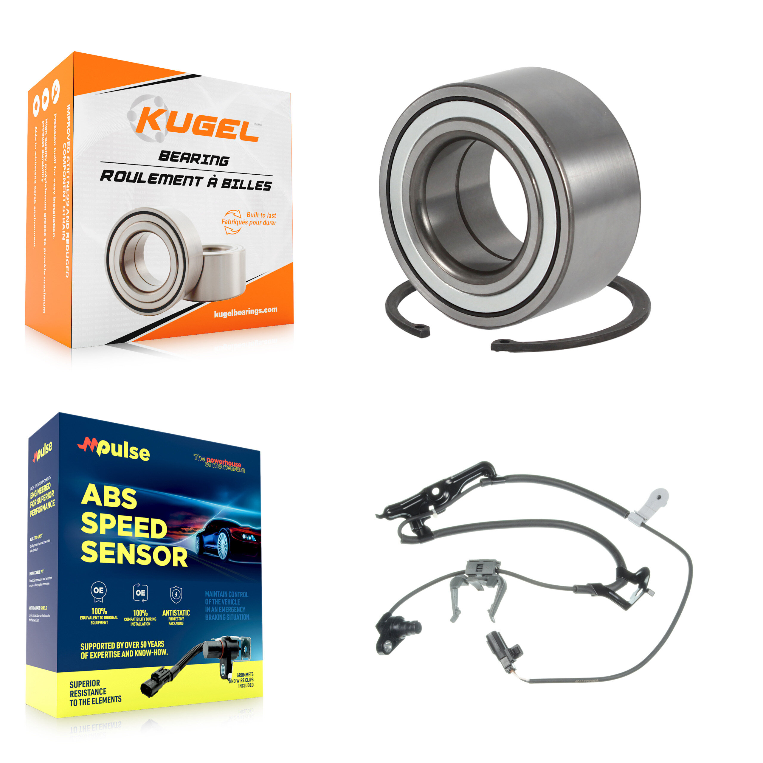 Kugel - K7S-102753 - Front Wheel Bearing Kits