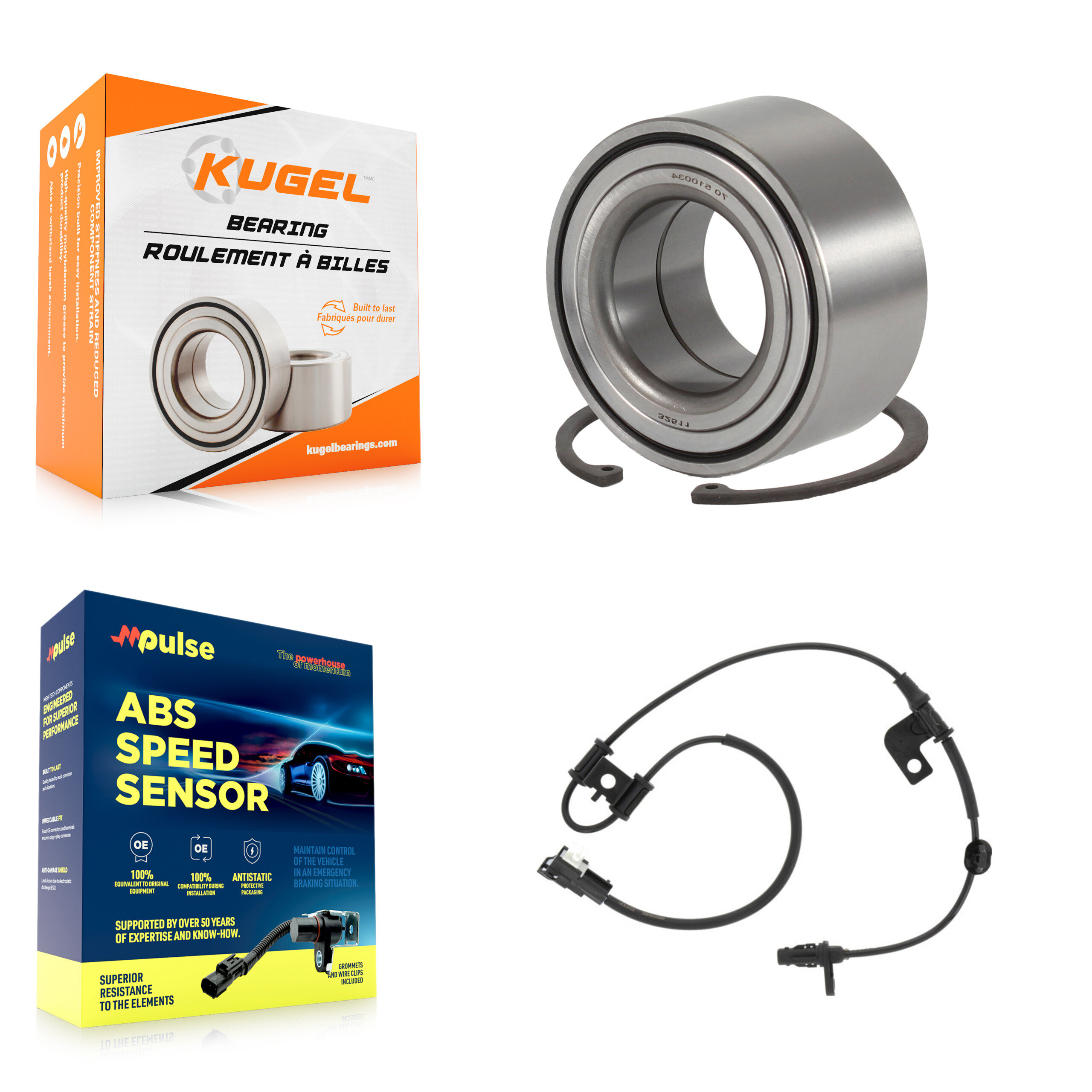 Kugel - K7S-102755 - Front Wheel Bearing Kits