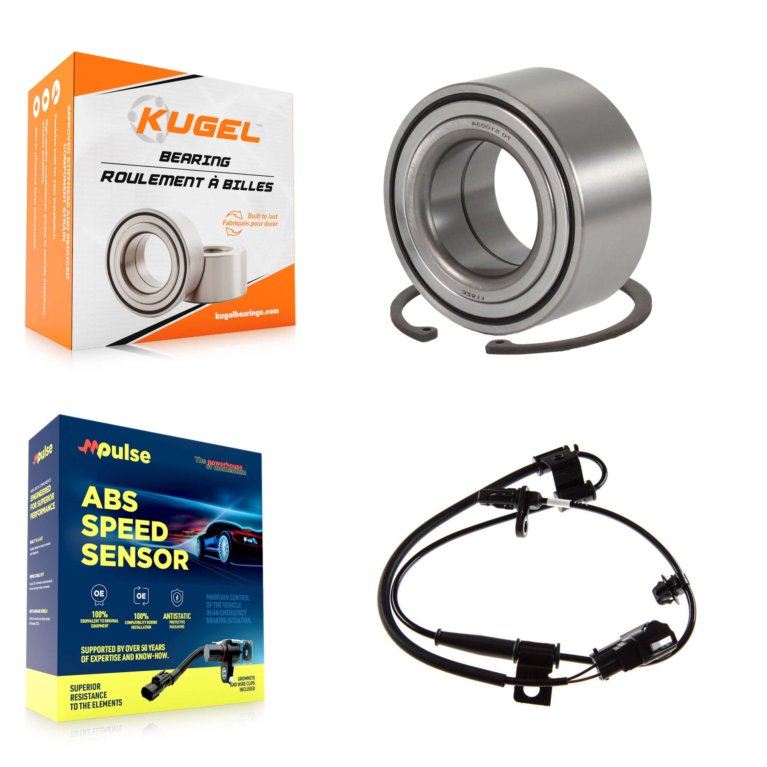 Kugel - K7S-102756 - Front Wheel Bearing Kits