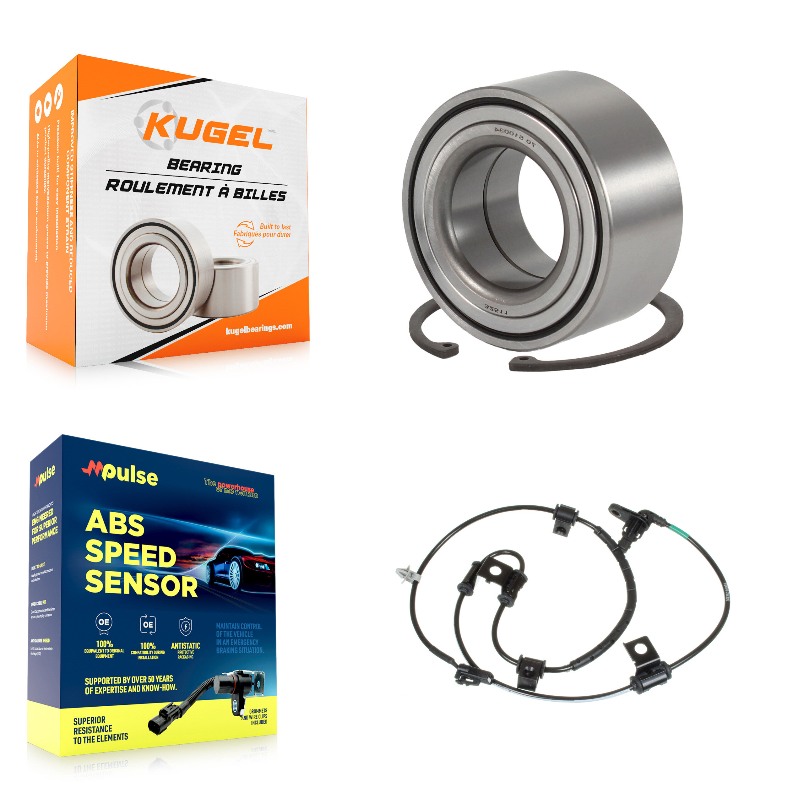 Kugel - K7S-102759 - Front Wheel Bearing Kits