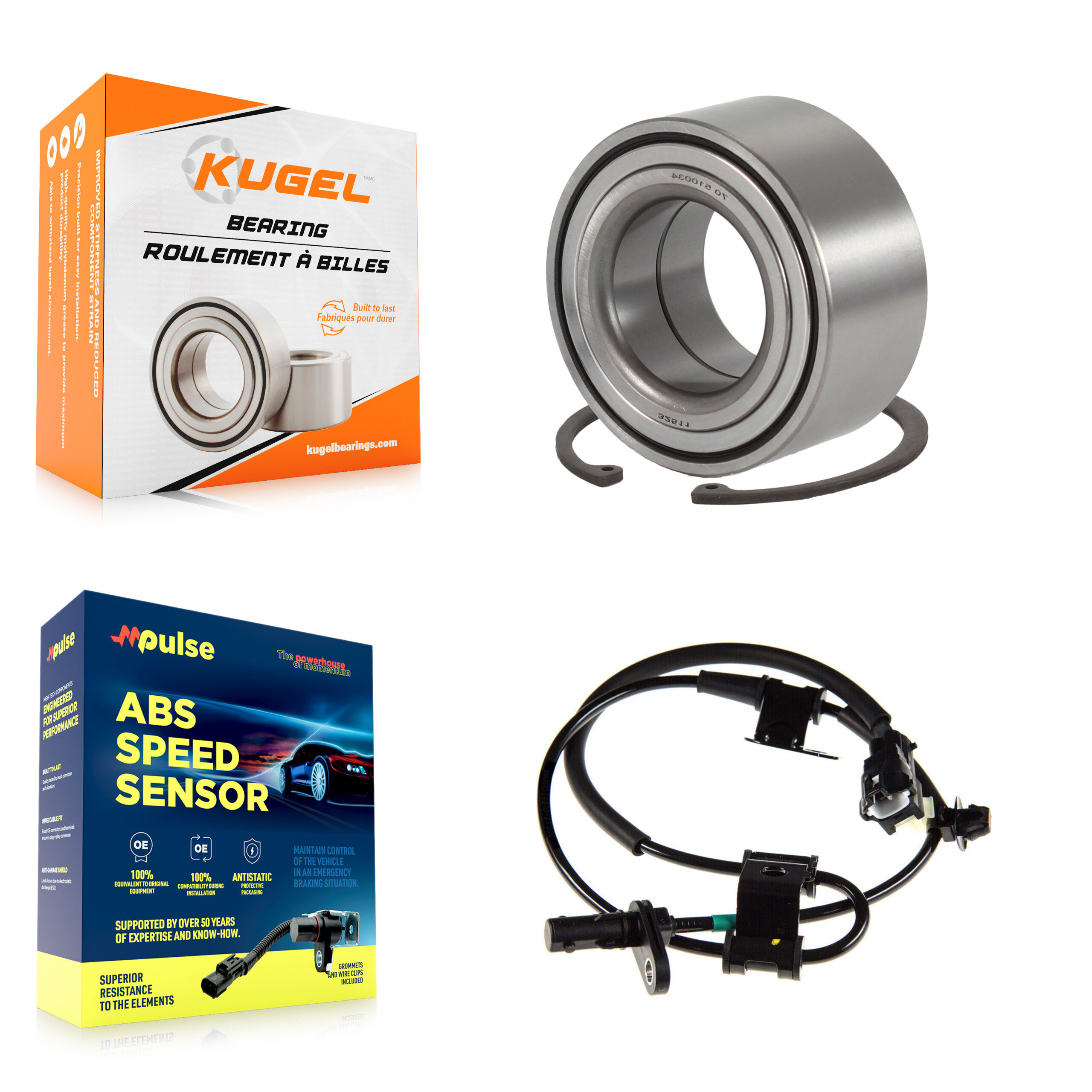 Kugel - K7S-102760 - Front Wheel Bearing Kits