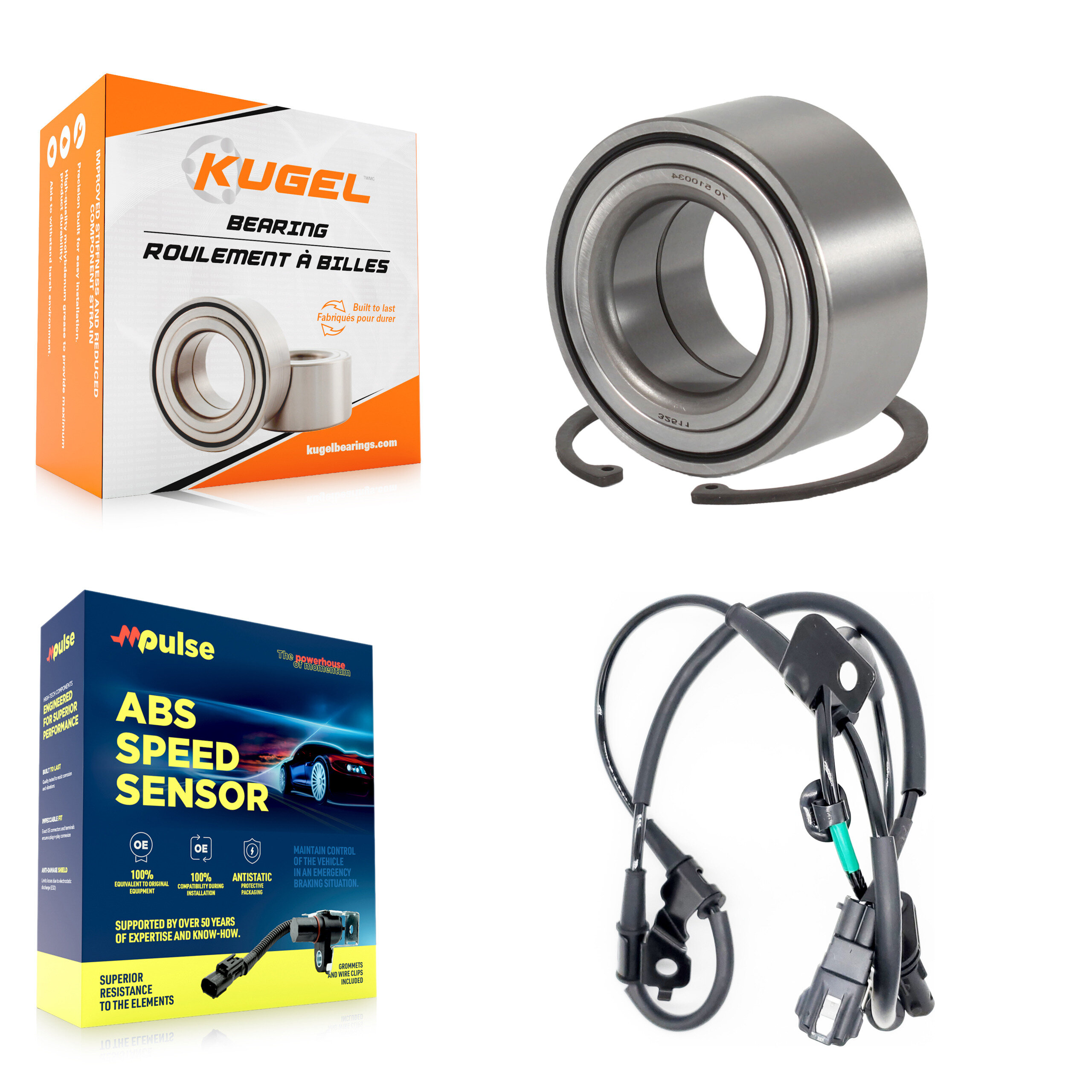 Kugel - K7S-102761 - Front Wheel Bearing Kits