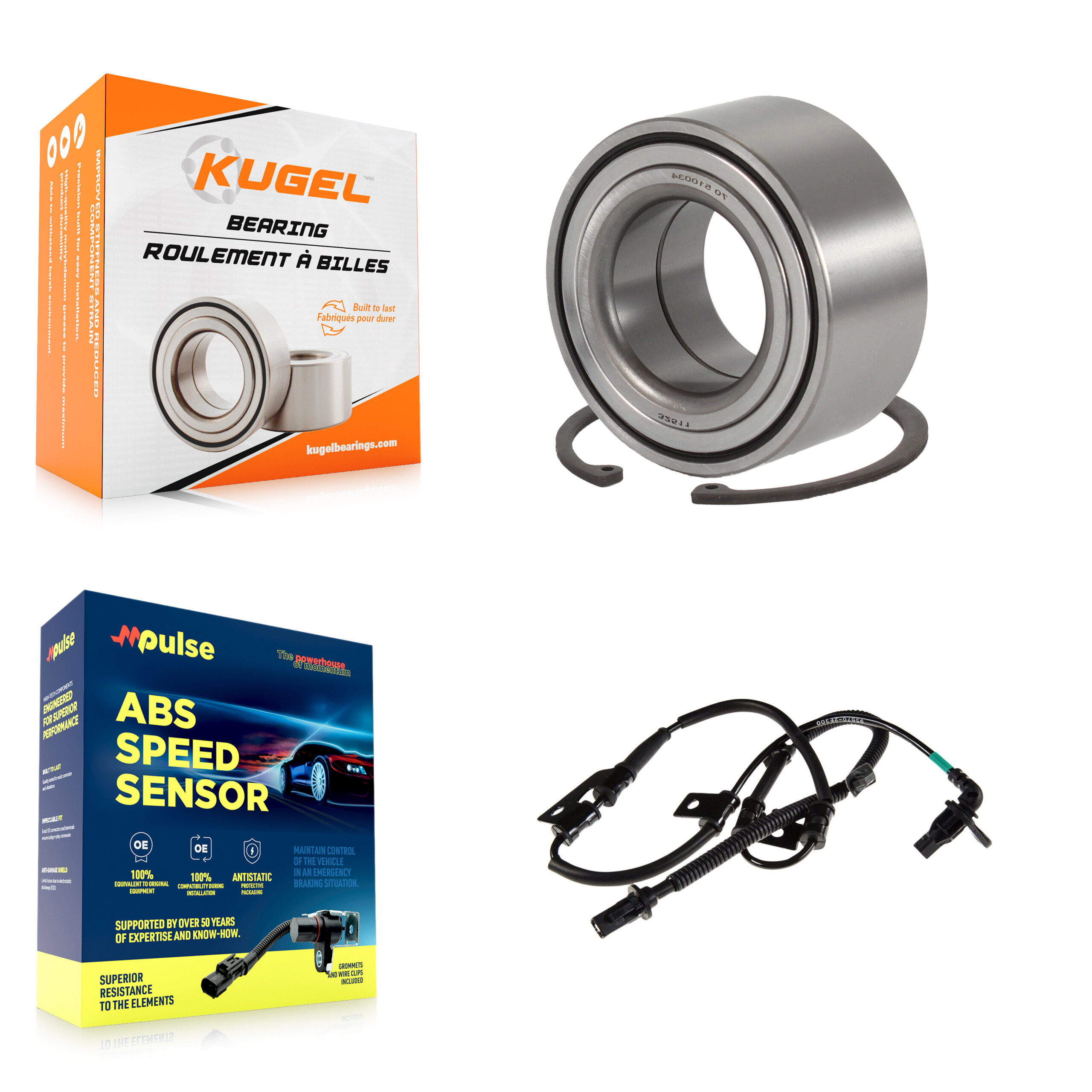 Kugel - K7S-102764 - Front Wheel Bearing Kits
