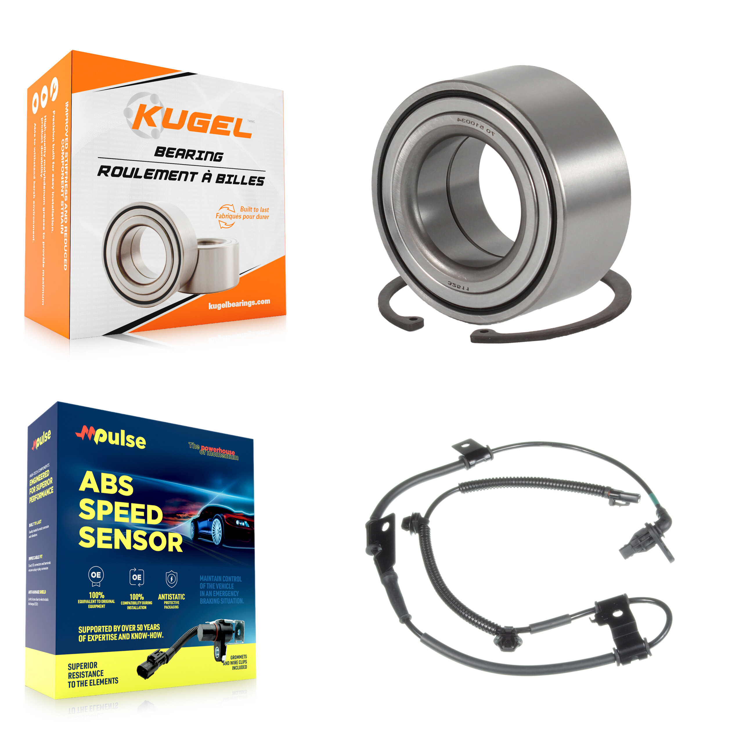 Kugel - K7S-102765 - Front Wheel Bearing Kits
