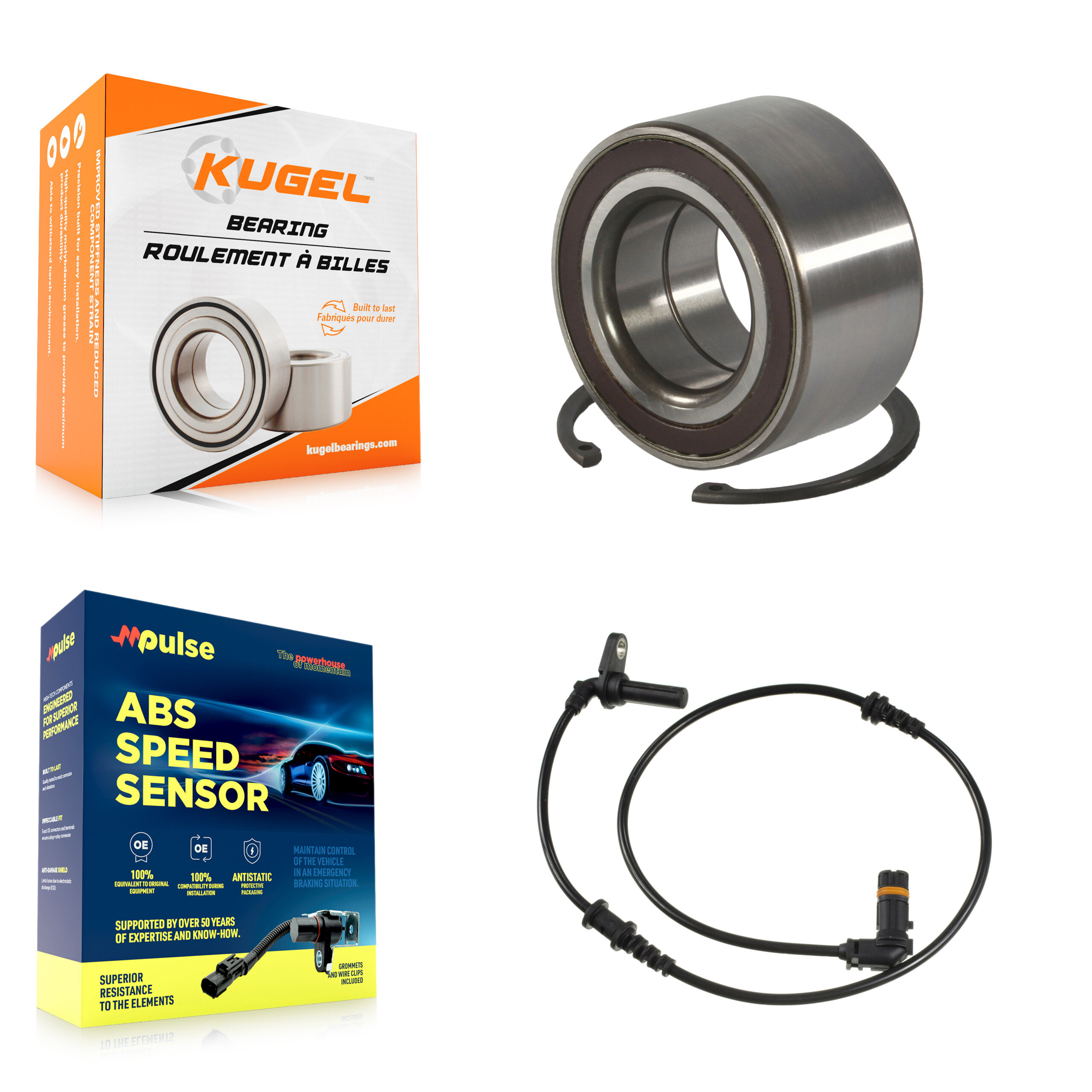 Kugel - K7S-102770 - Front Wheel Bearing Kits