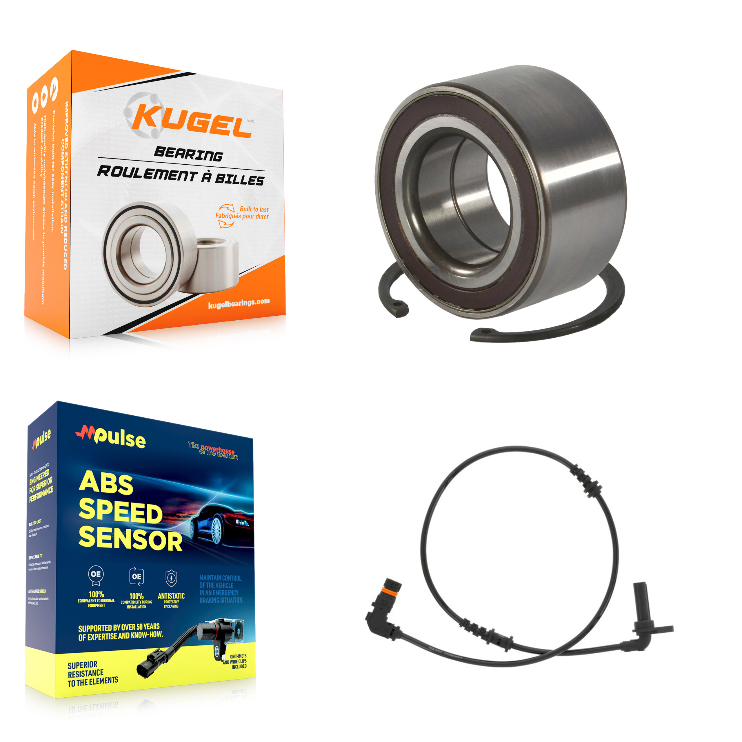 Kugel - K7S-102771 - Front Wheel Bearing Kits