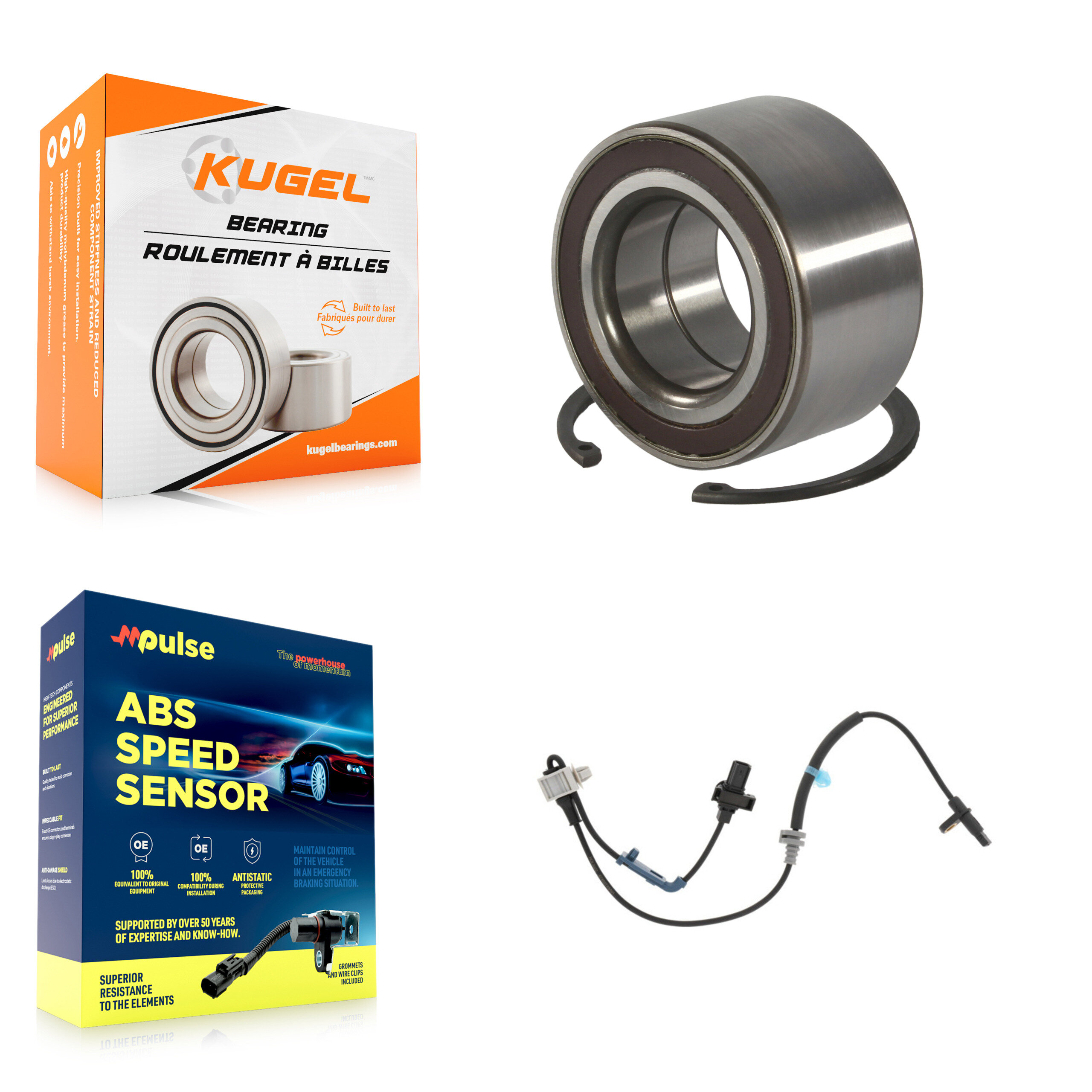 Kugel - K7S-103043 - Front Wheel Bearing Kits