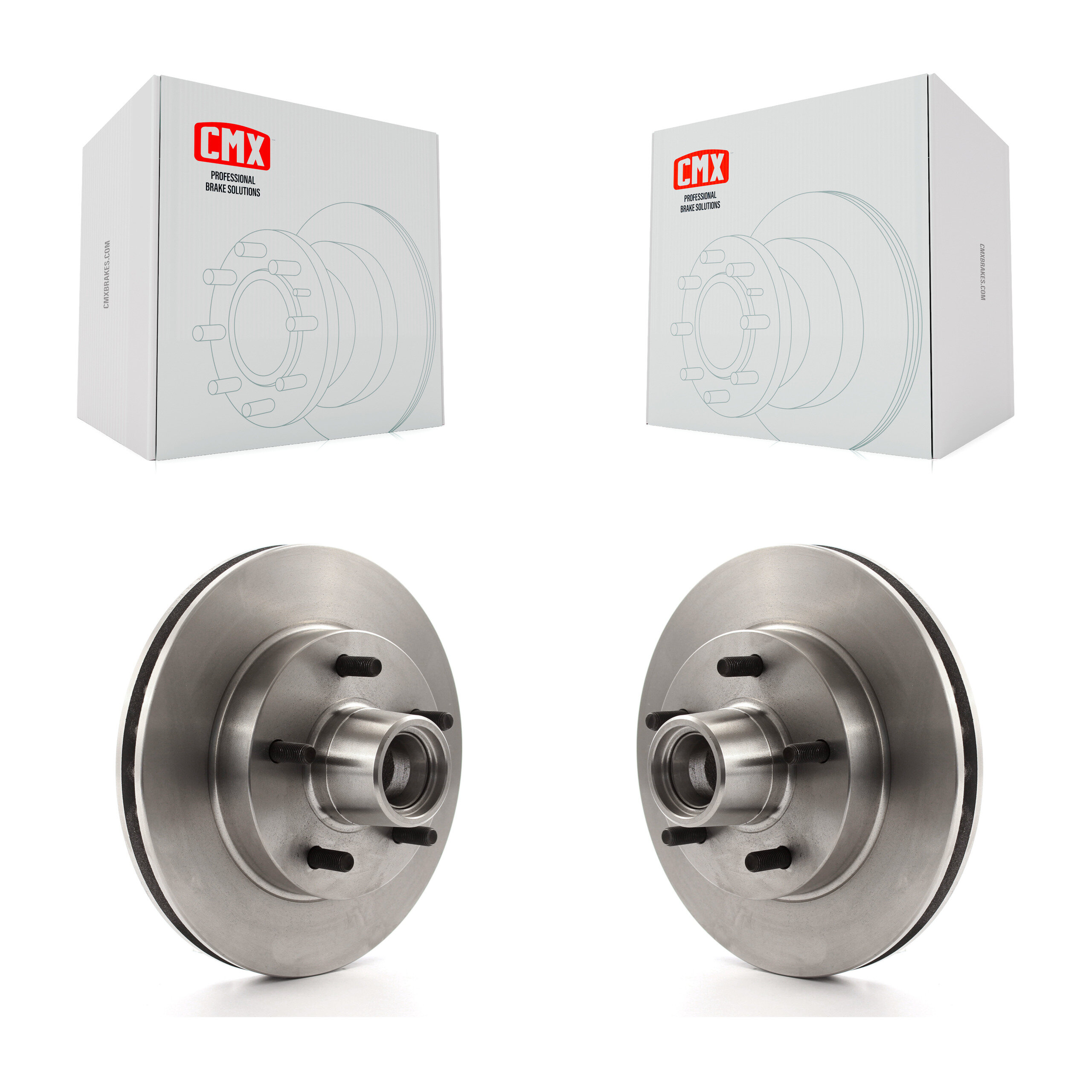 CMX - K8-100004 - Front Disc Brake Rotor and Hub Assembly Kits