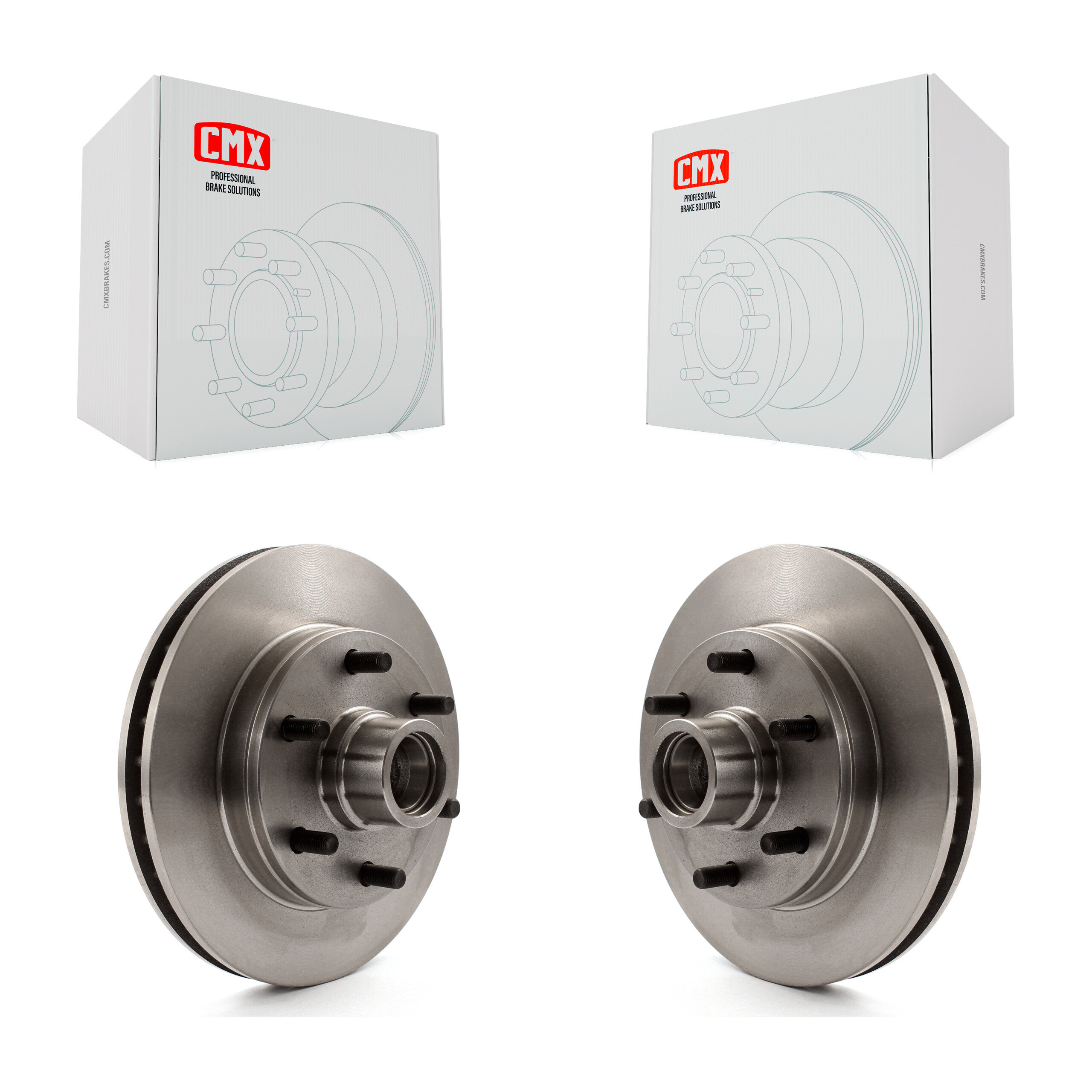 CMX - K8-100008 - Front Disc Brake Rotor and Hub Assembly Kits