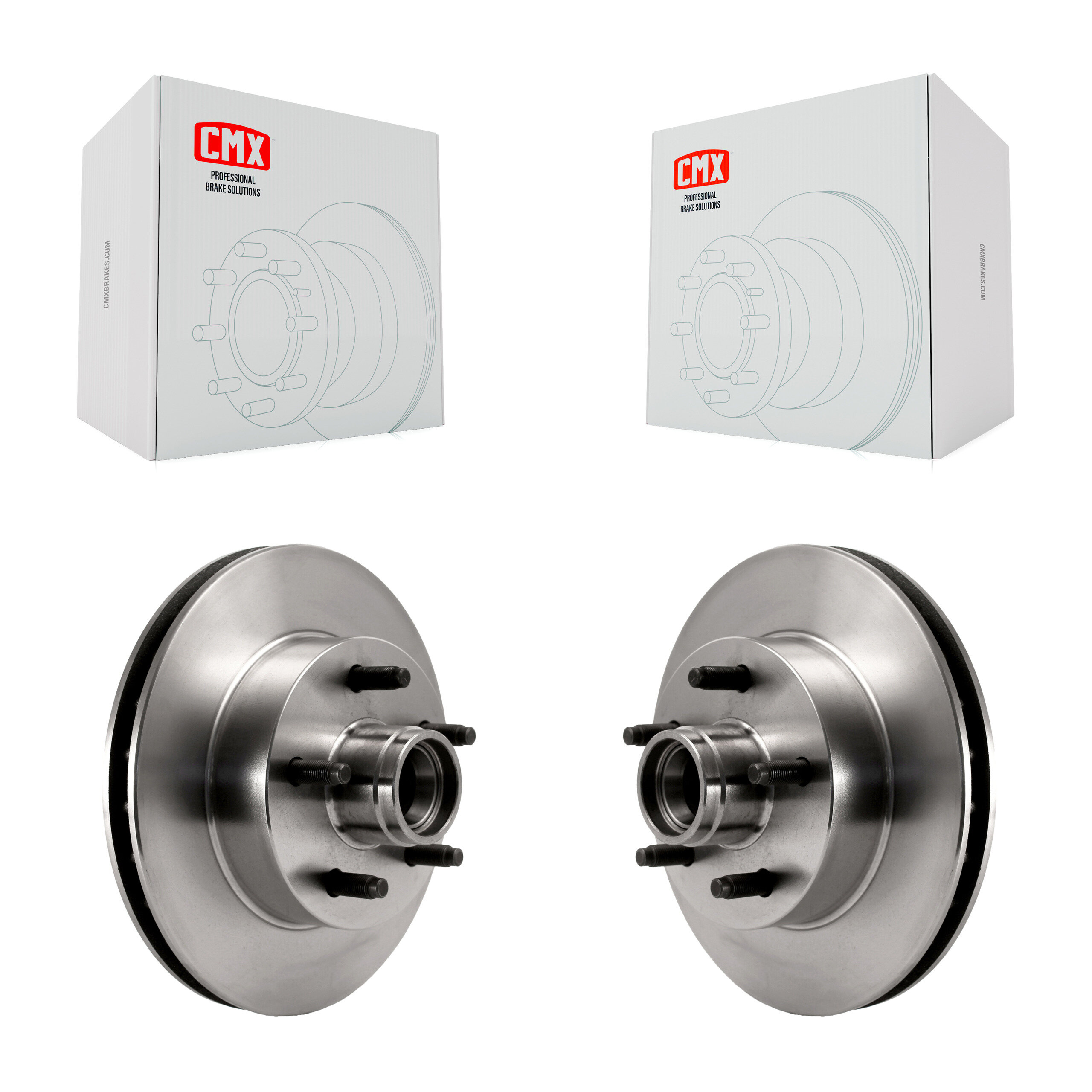 CMX - K8-100025 - Front Disc Brake Rotor and Hub Assembly Kits