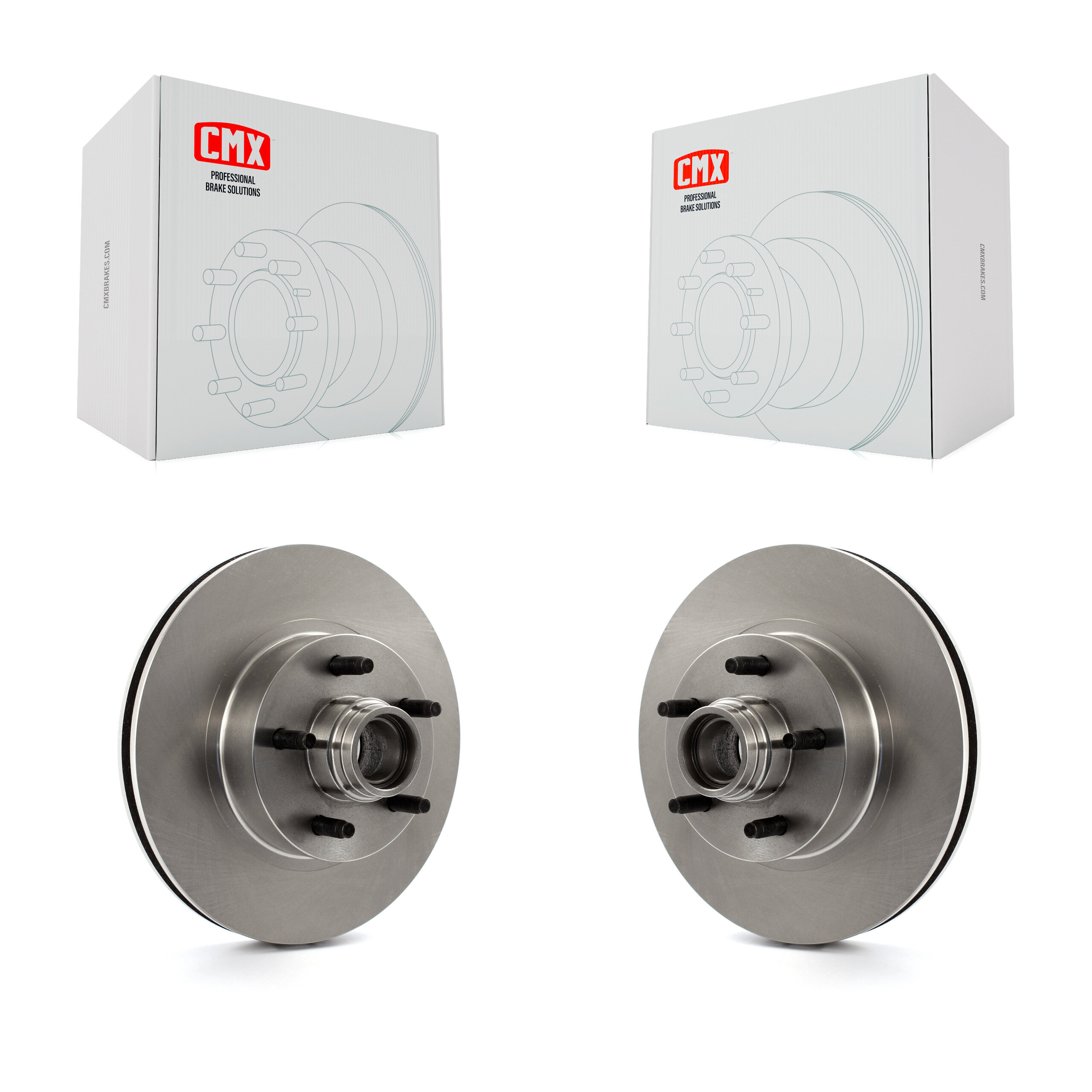 CMX - K8-100026 - Front Disc Brake Rotor and Hub Assembly Kits