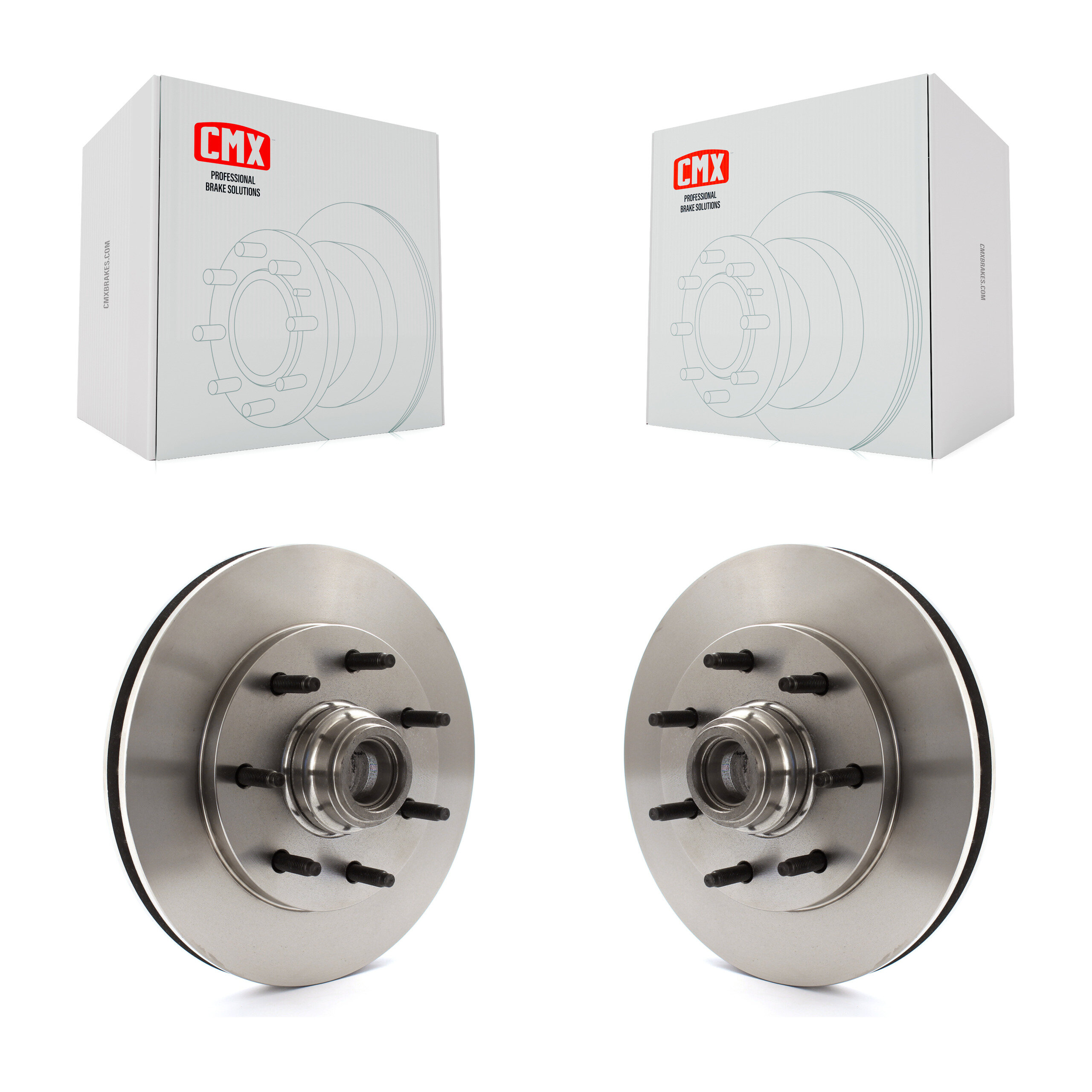 CMX - K8-100027 - Front Disc Brake Rotor and Hub Assembly Kits