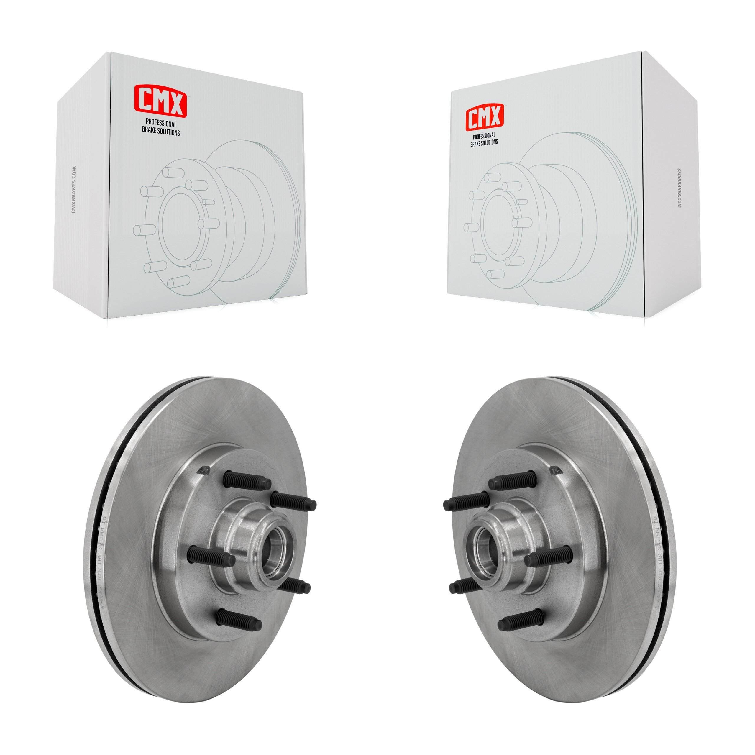 CMX - K8-100033 - Front Disc Brake Rotor and Hub Assembly Kits