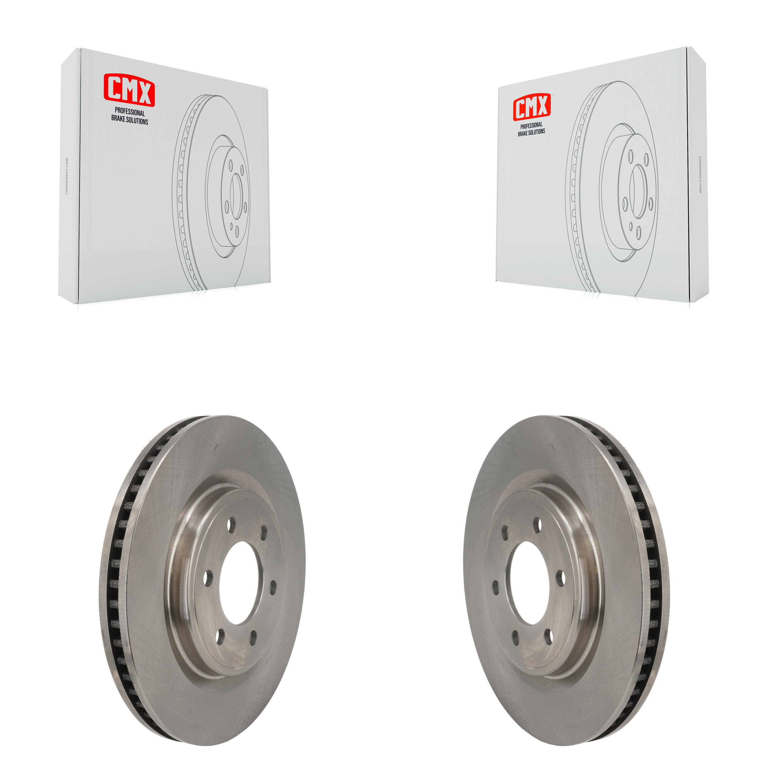CMX - K8-102617 - Front Disc Brake Rotor Kits