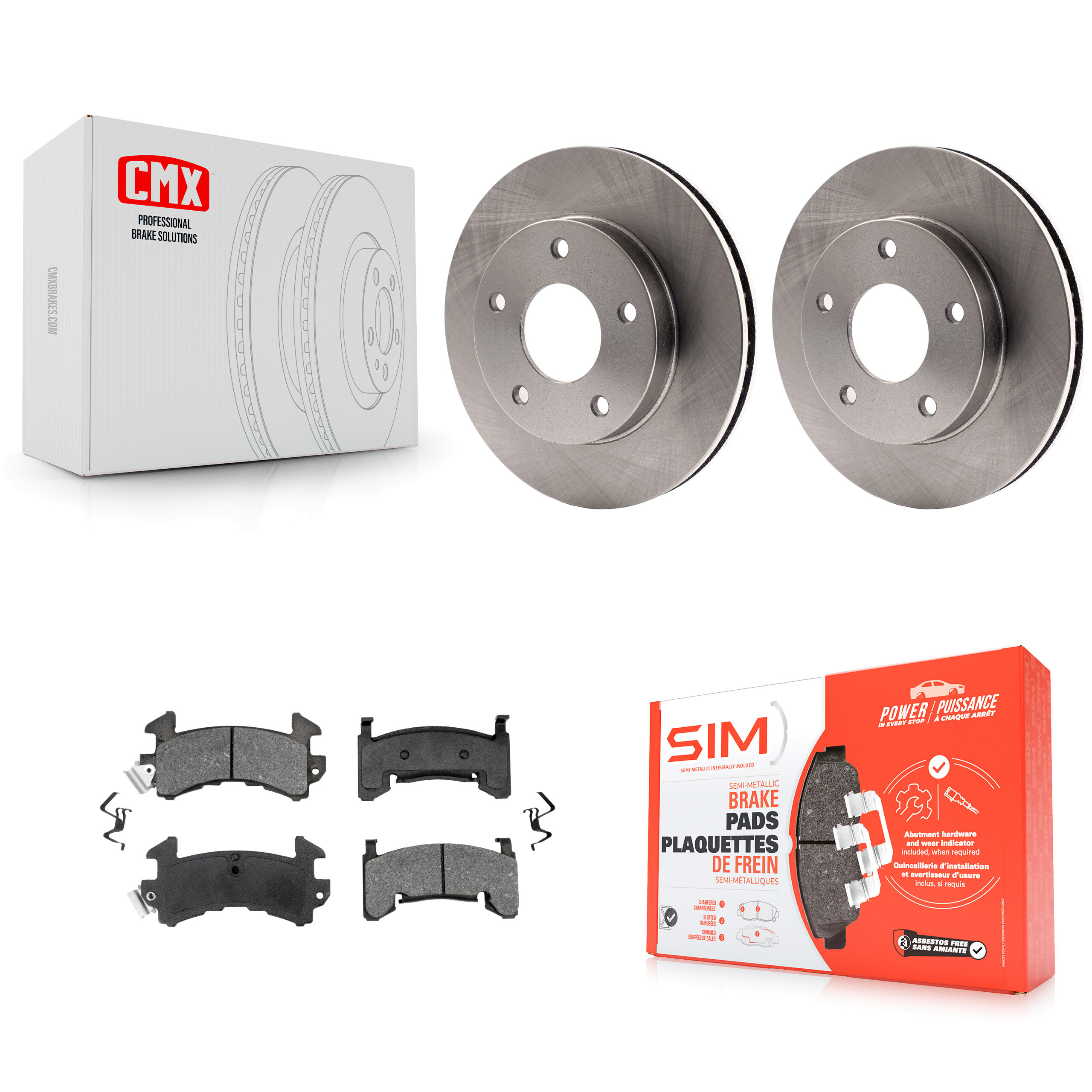 Transit Auto - K8S-100001 - Front Disc Brake Kits