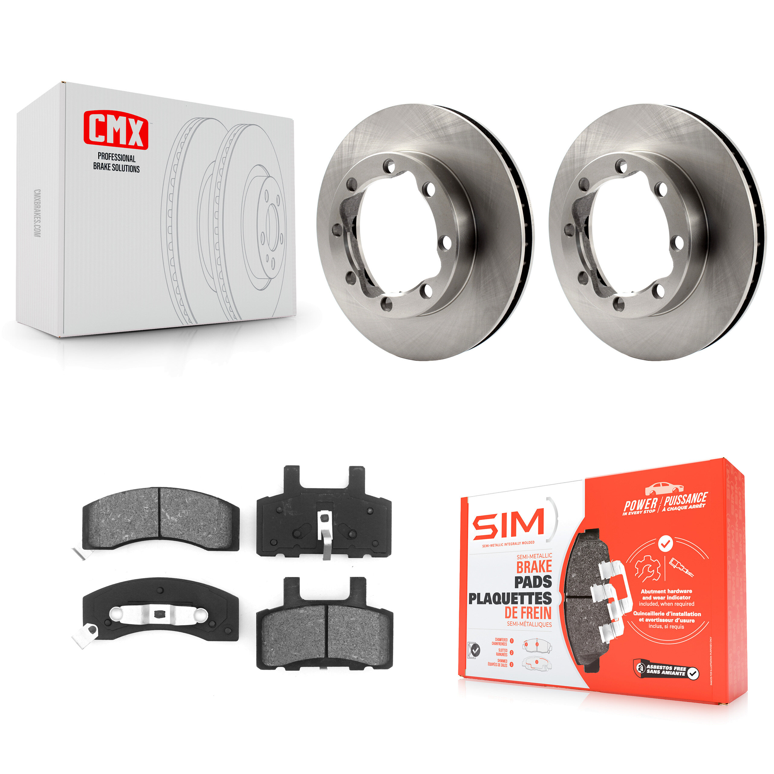 Transit Auto - K8S-100011 - Front Disc Brake Kits
