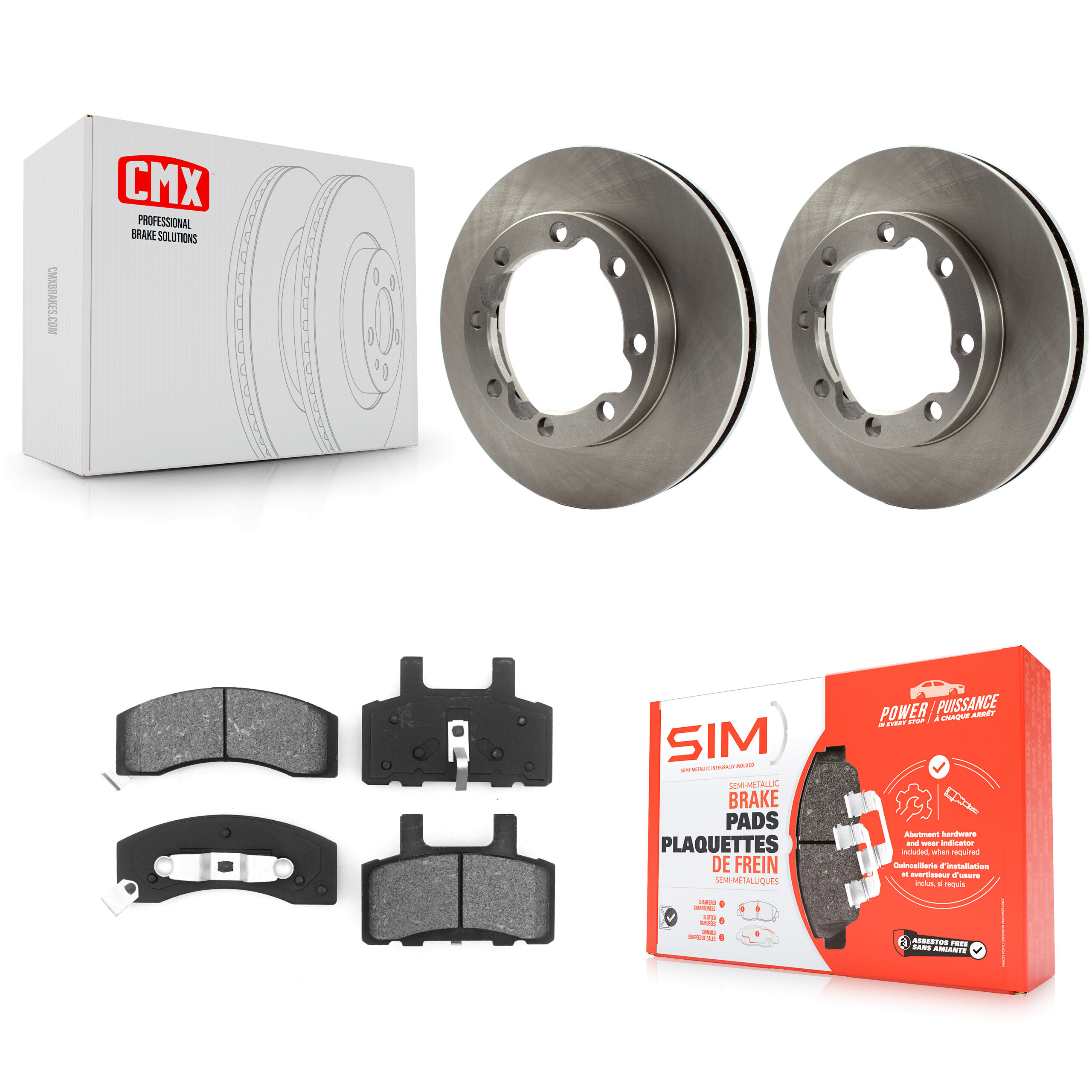 Transit Auto - K8S-100012 - Front Disc Brake Kits
