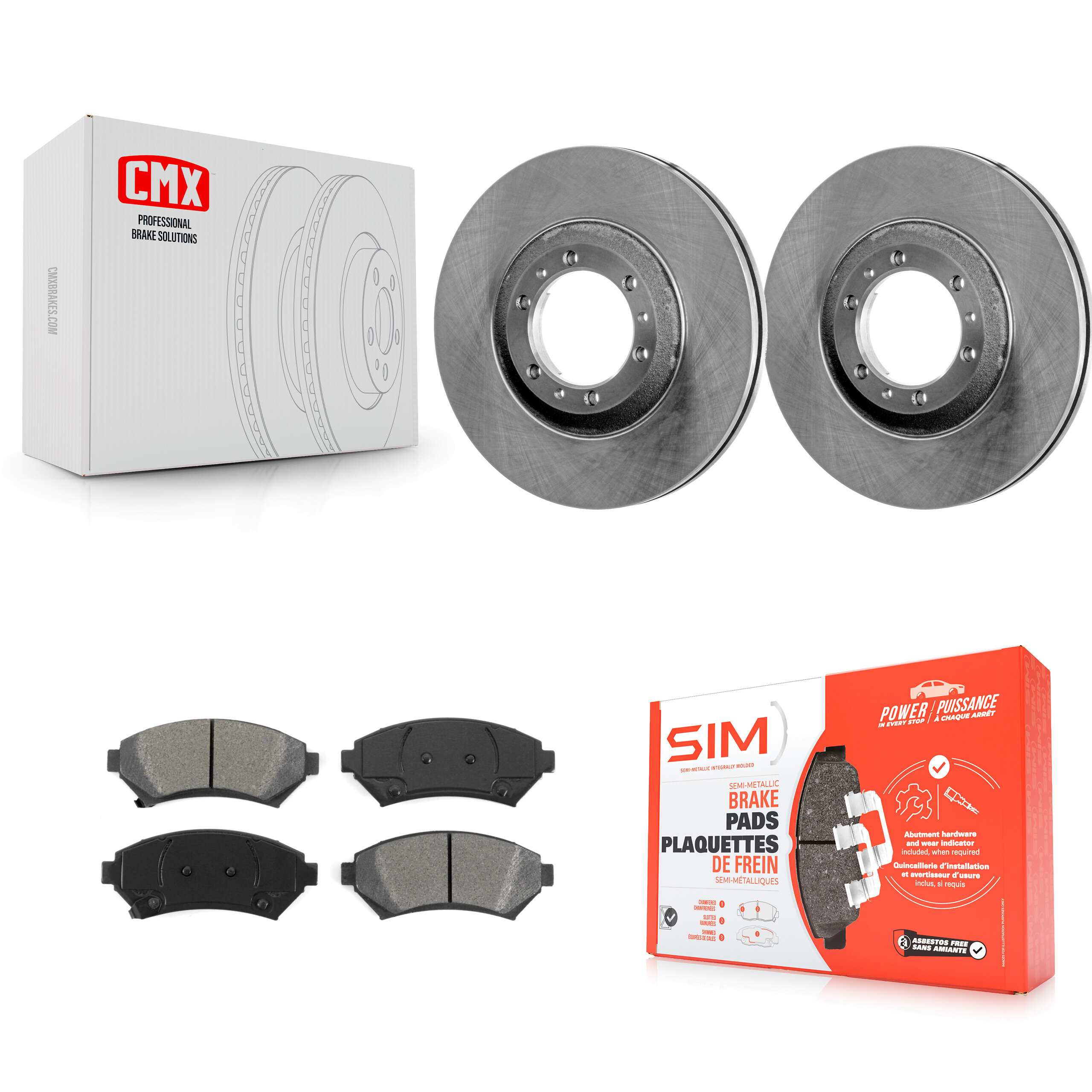 Transit Auto - K8S-100017 - Front Disc Brake Kits