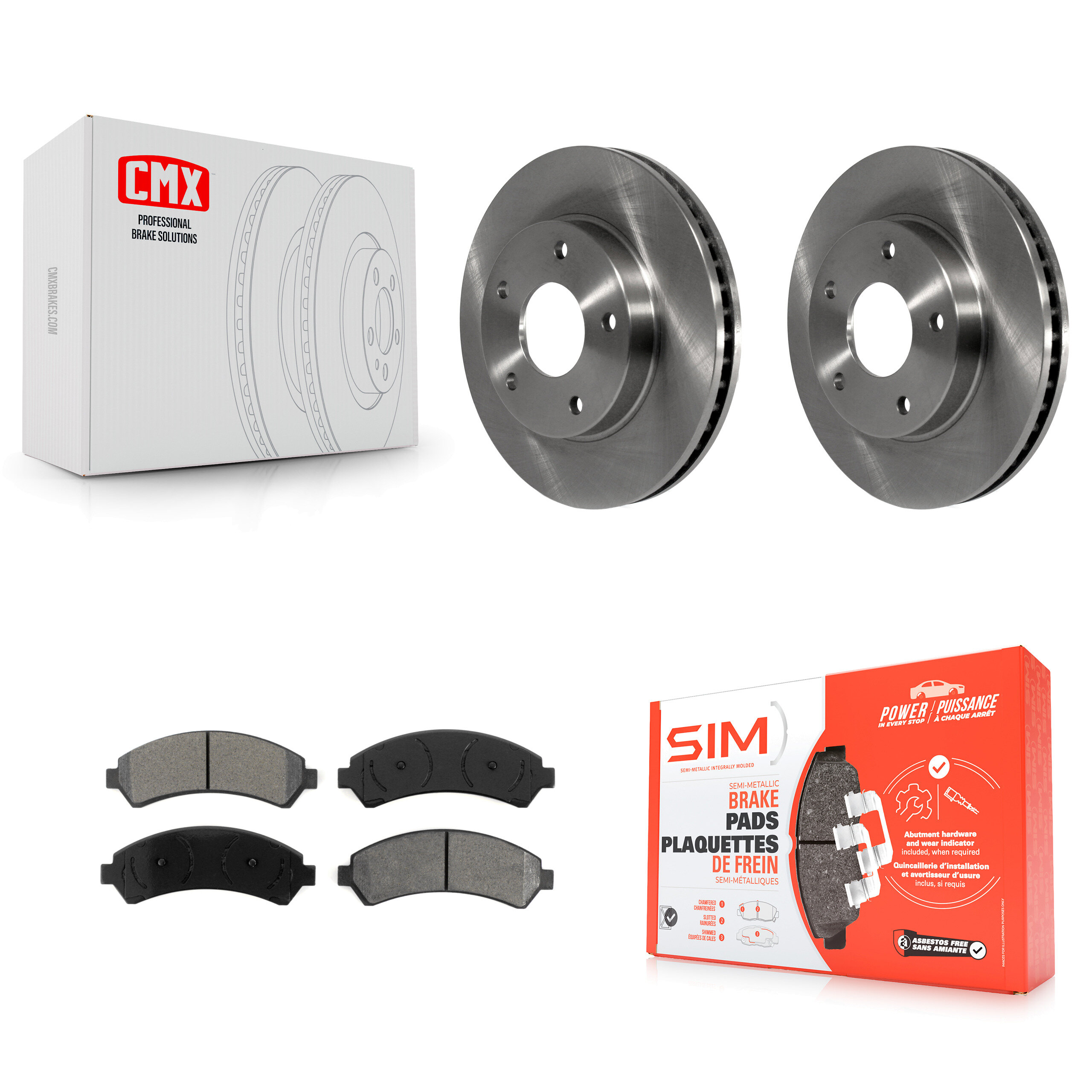 Transit Auto - K8S-100020 - Front Disc Brake Kits
