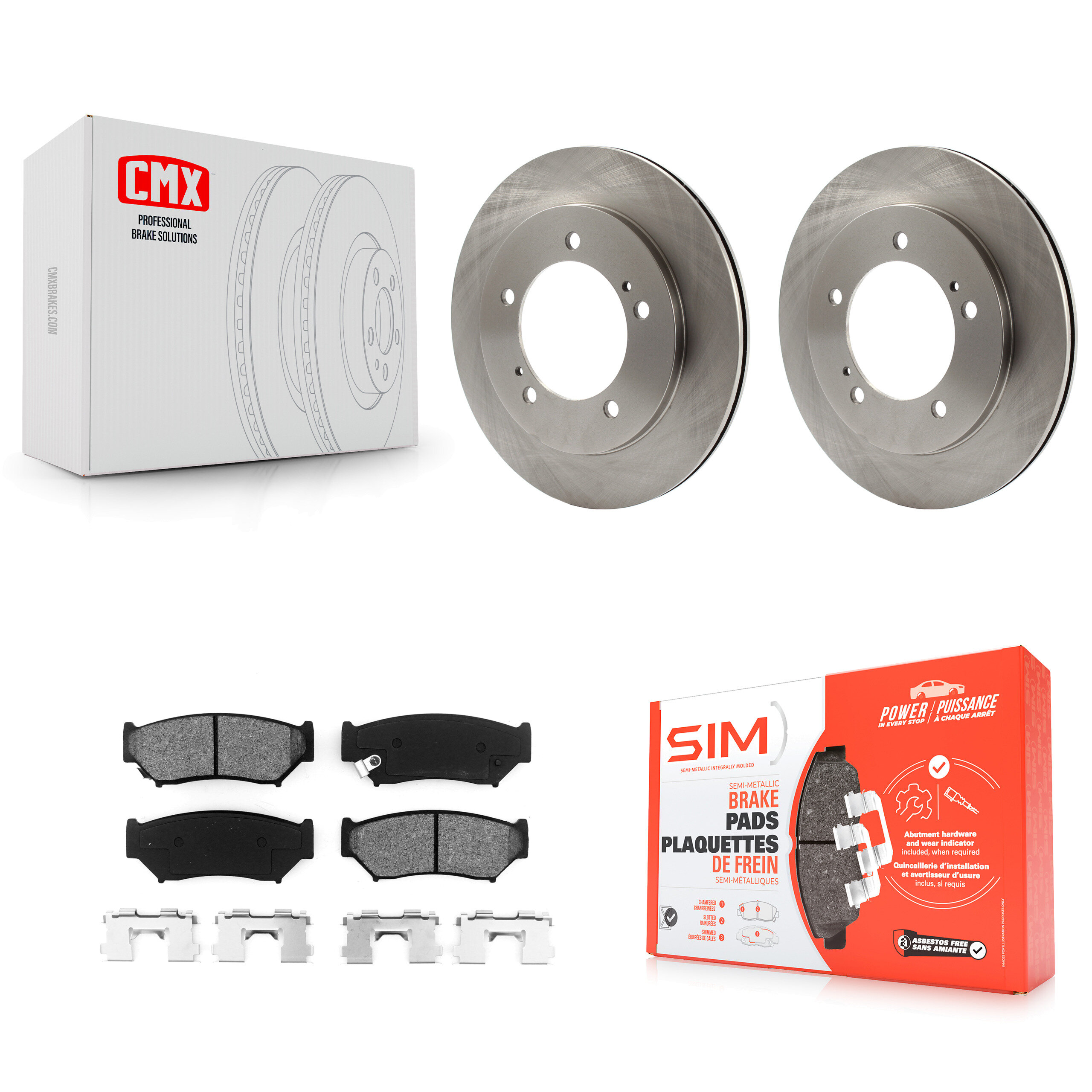 Transit Auto - K8S-100025 - Front Disc Brake Kits