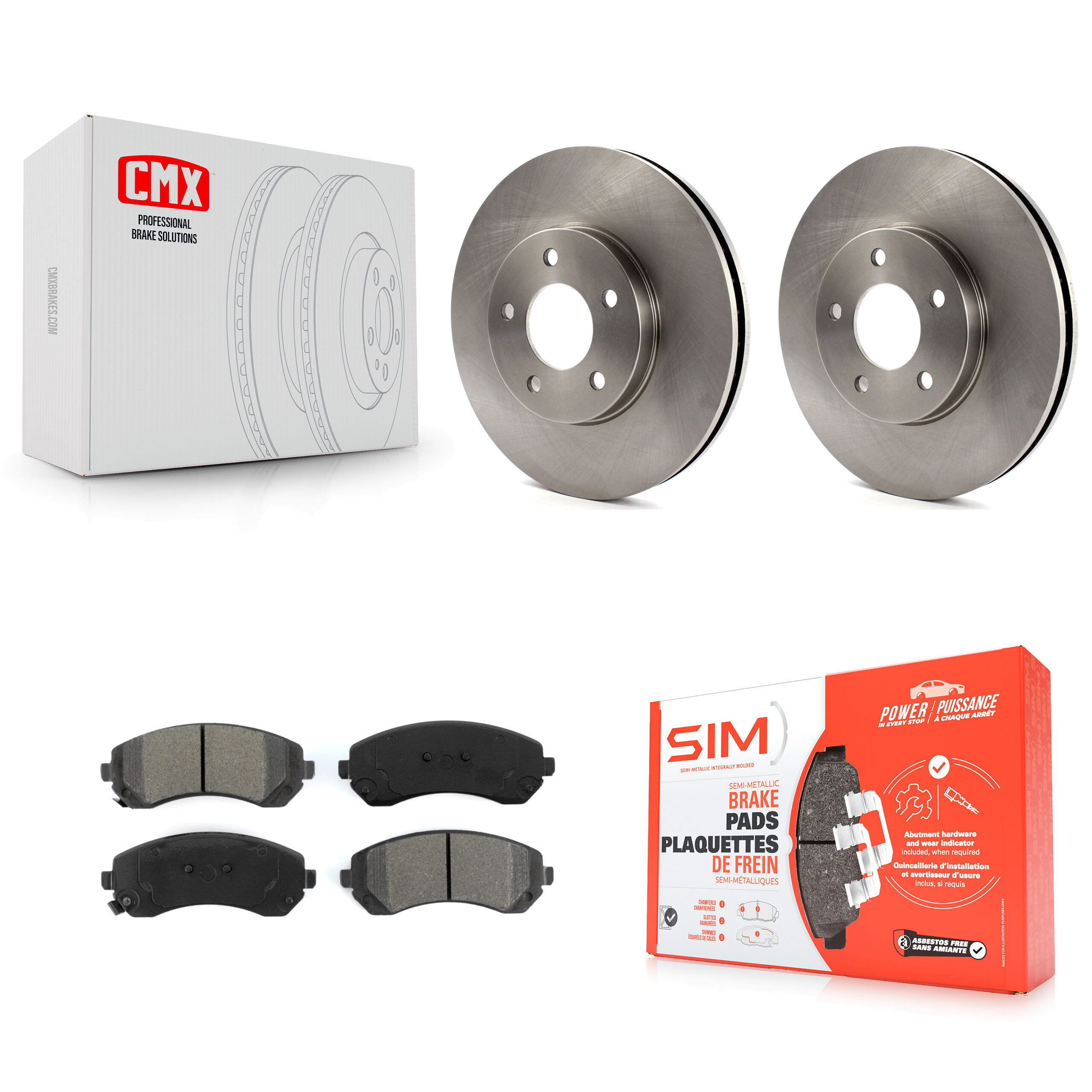 Transit Auto - K8S-100031 - Front Disc Brake Kits
