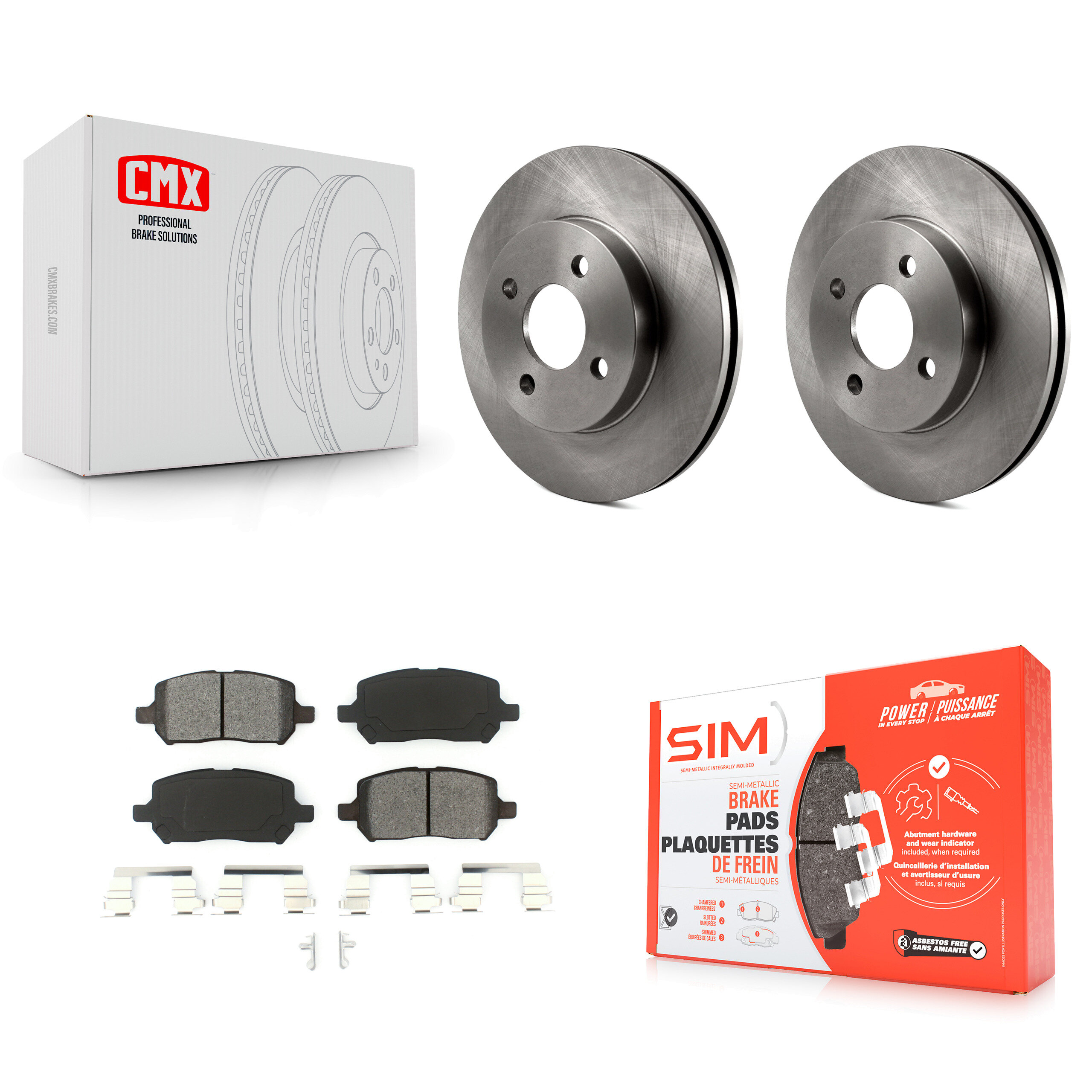 Transit Auto - K8S-100037 - Front Disc Brake Kits