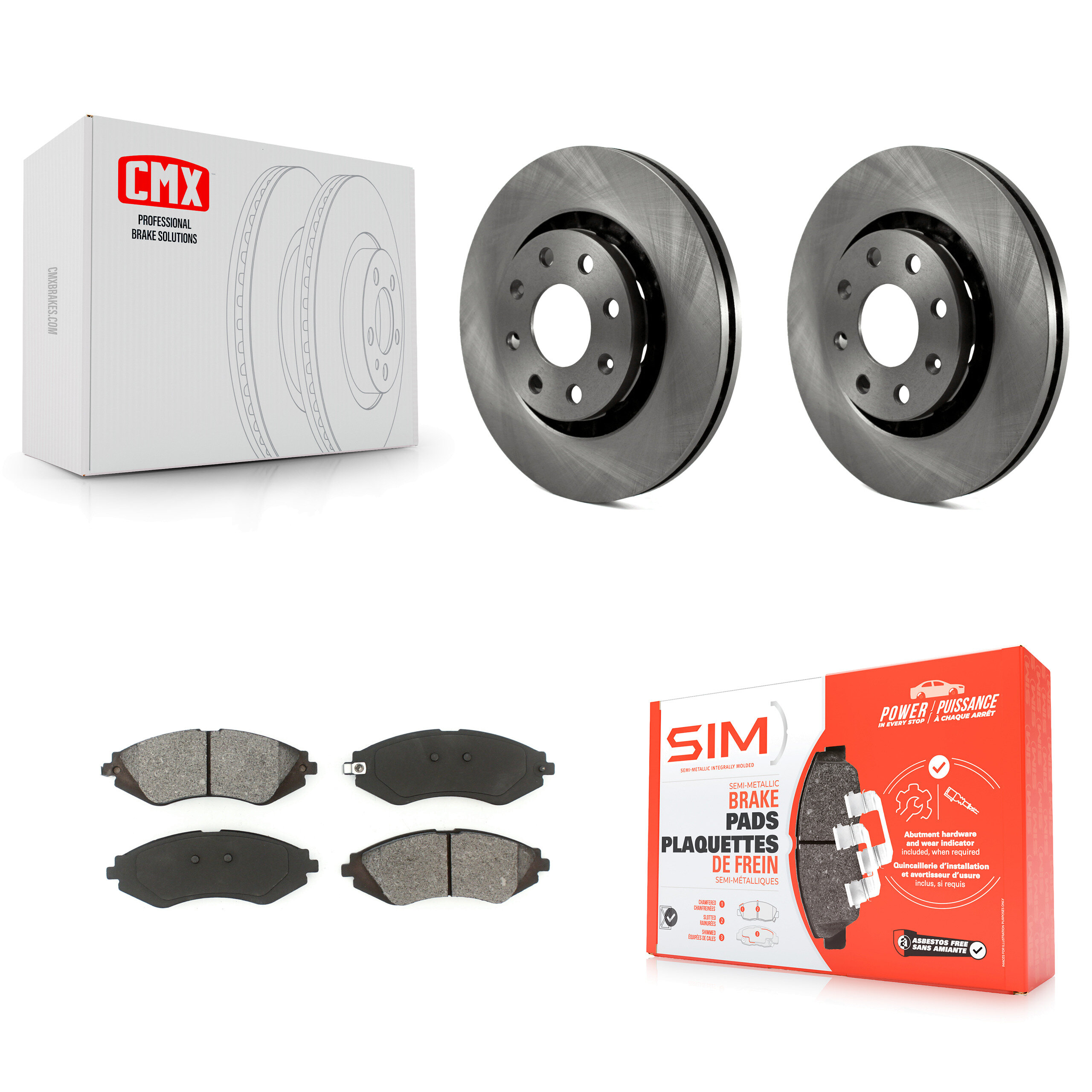 Transit Auto - K8S-100043 - Front Disc Brake Kits