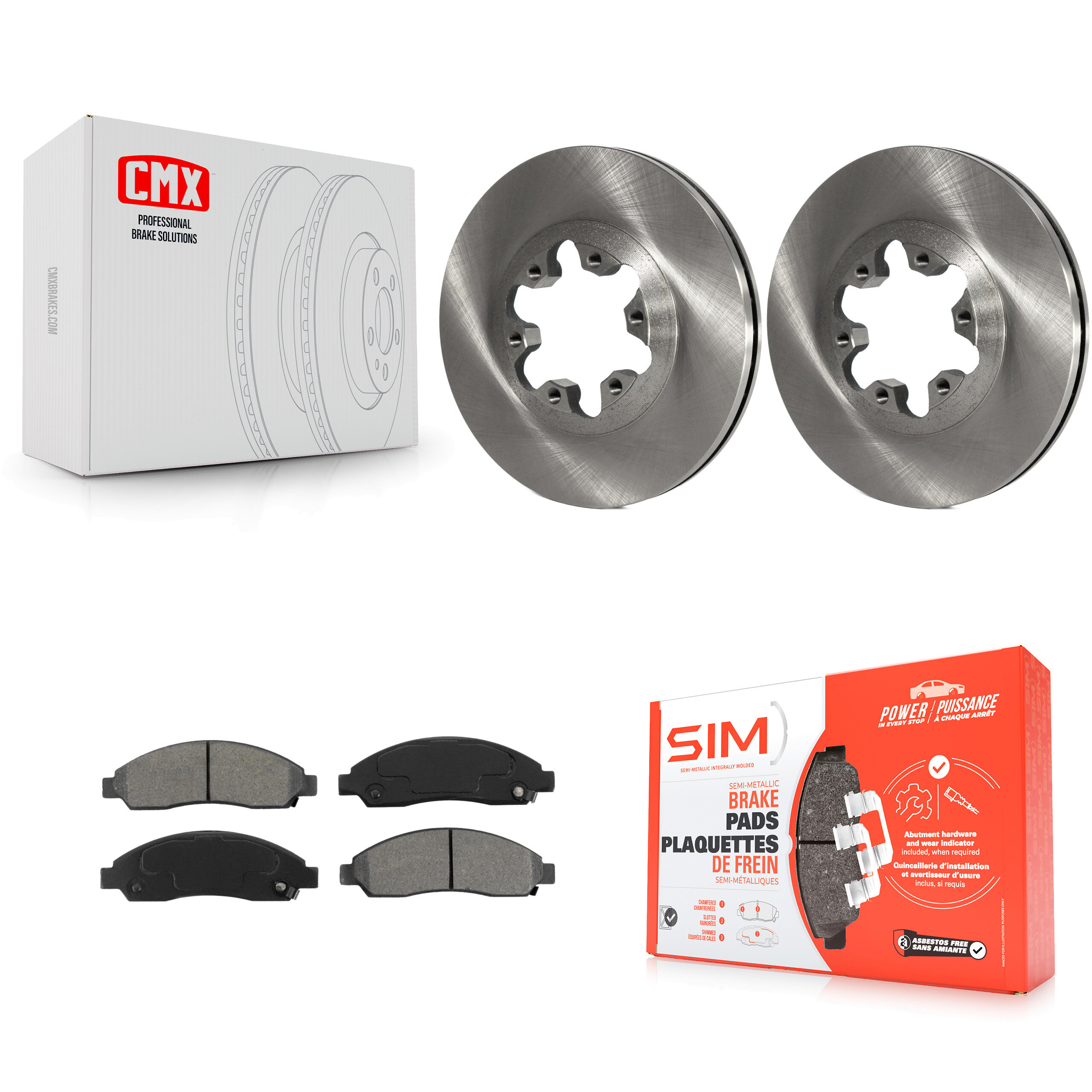 Transit Auto - K8S-100044 - Front Disc Brake Kits