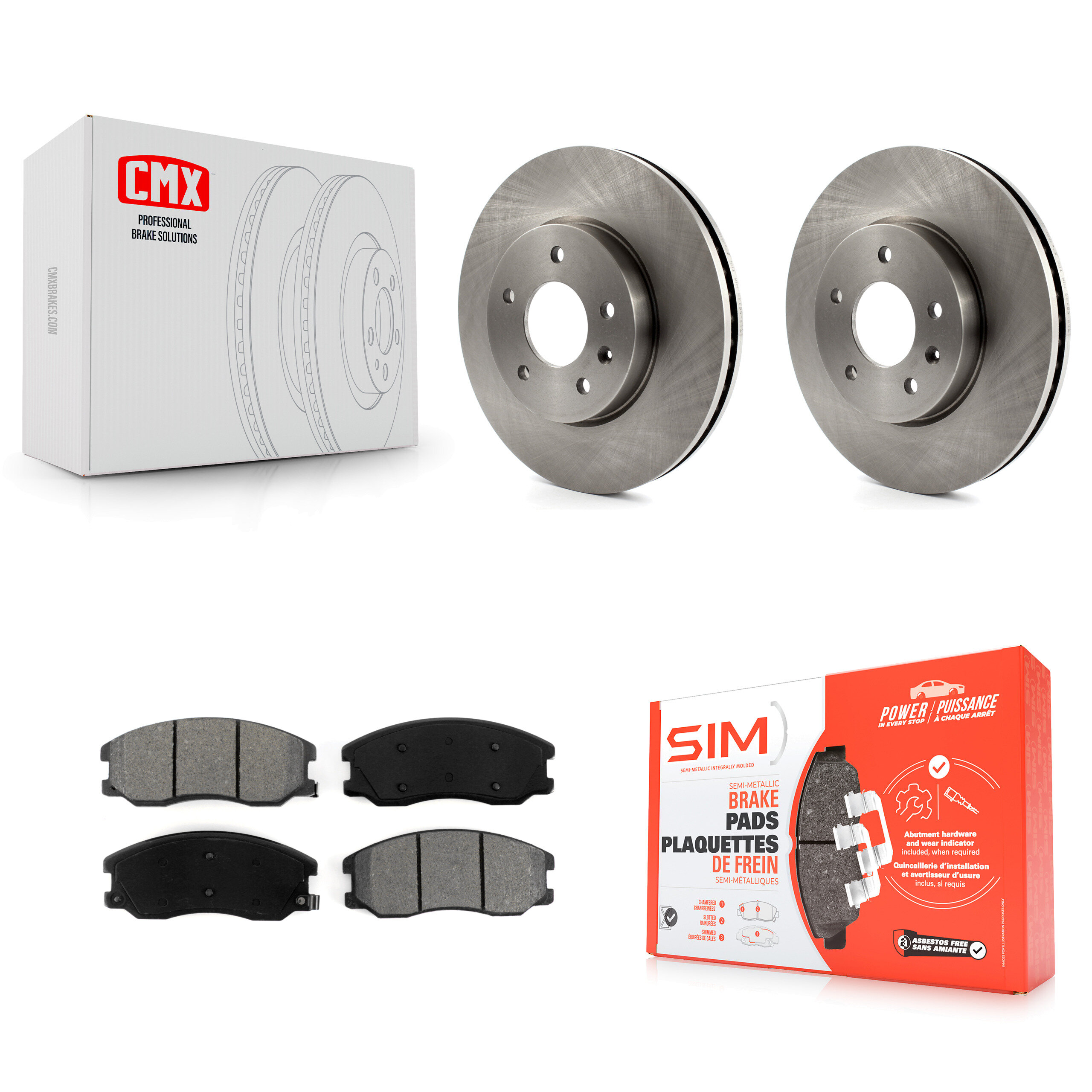 Transit Auto - K8S-100063 - Front Disc Brake Kits