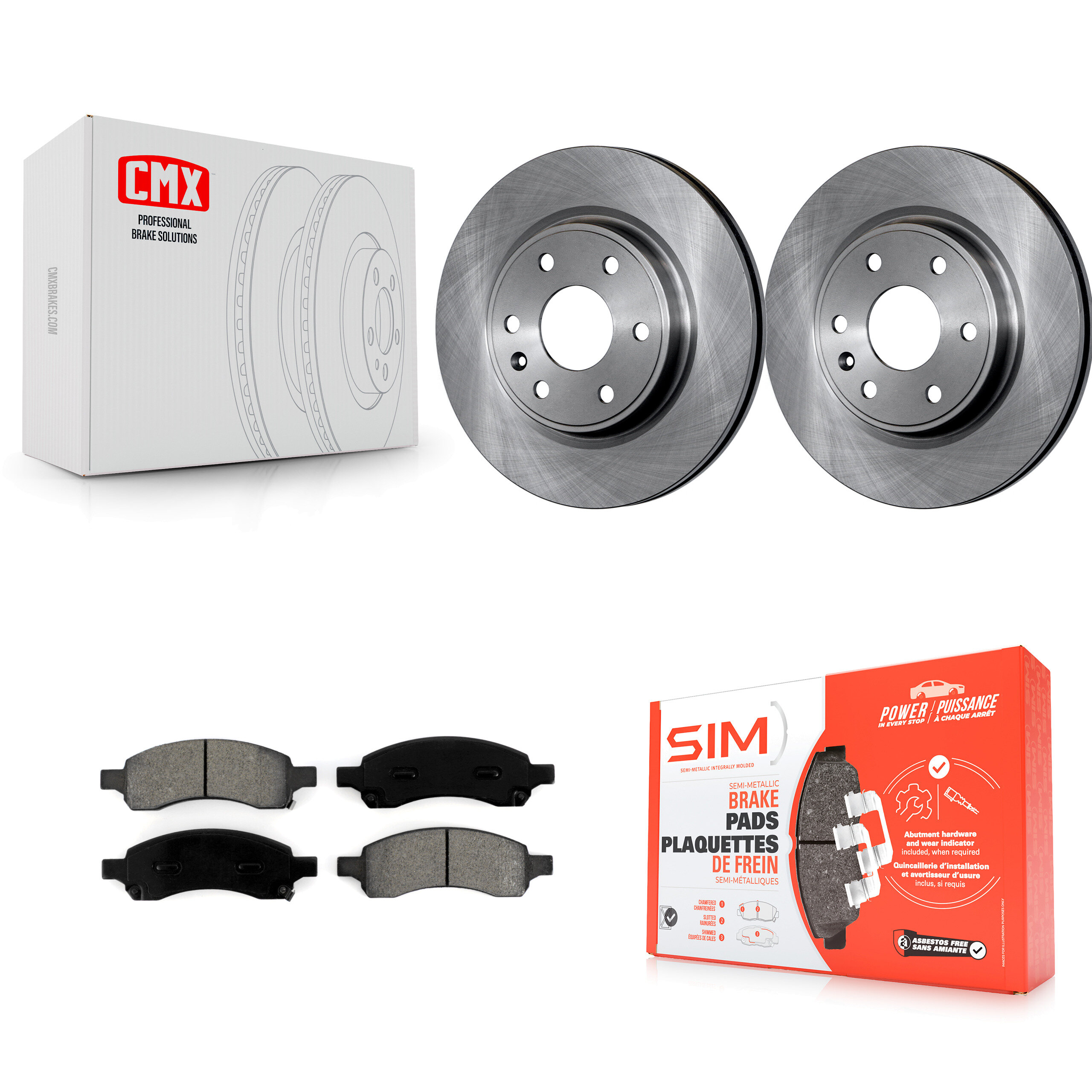 Transit Auto - K8S-100065 - Front Disc Brake Kits