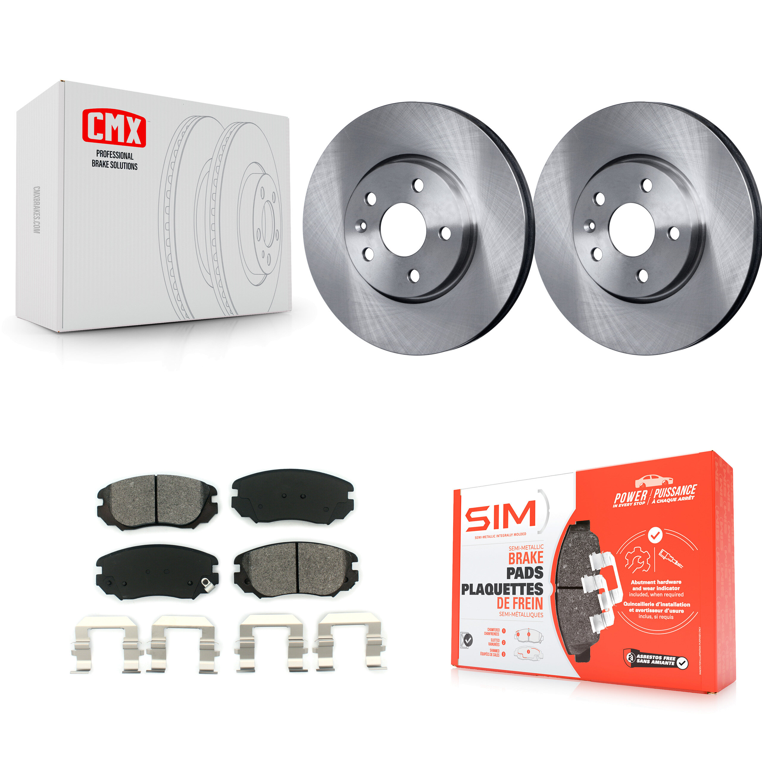 Transit Auto - K8S-100075 - Front Disc Brake Kits