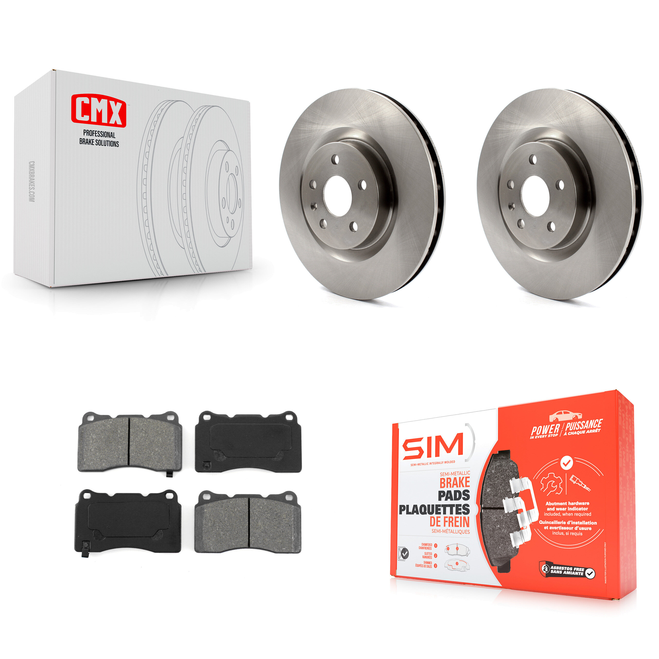 Transit Auto - K8S-100076 - Front Disc Brake Kits