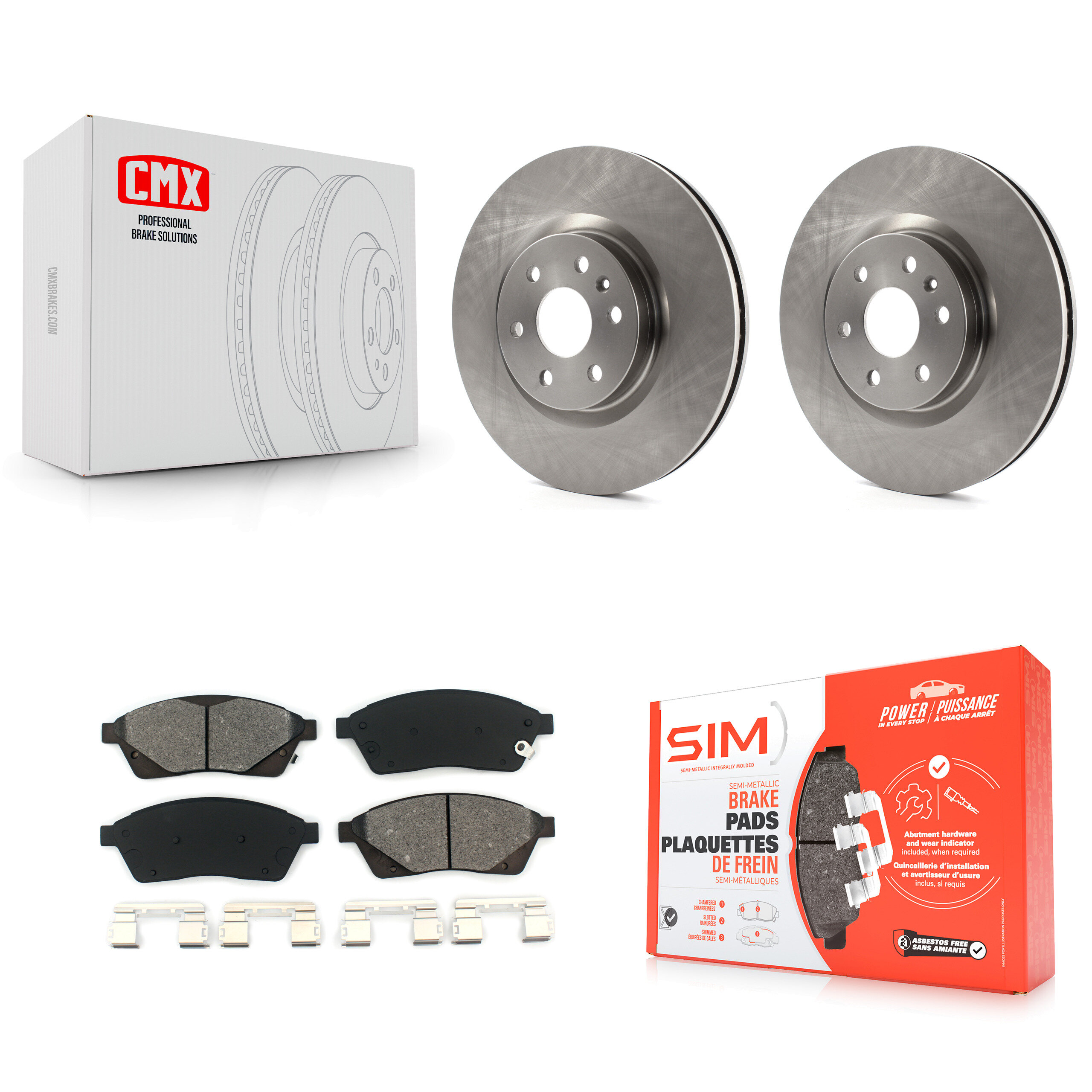 Transit Auto - K8S-100077 - Front Disc Brake Kits
