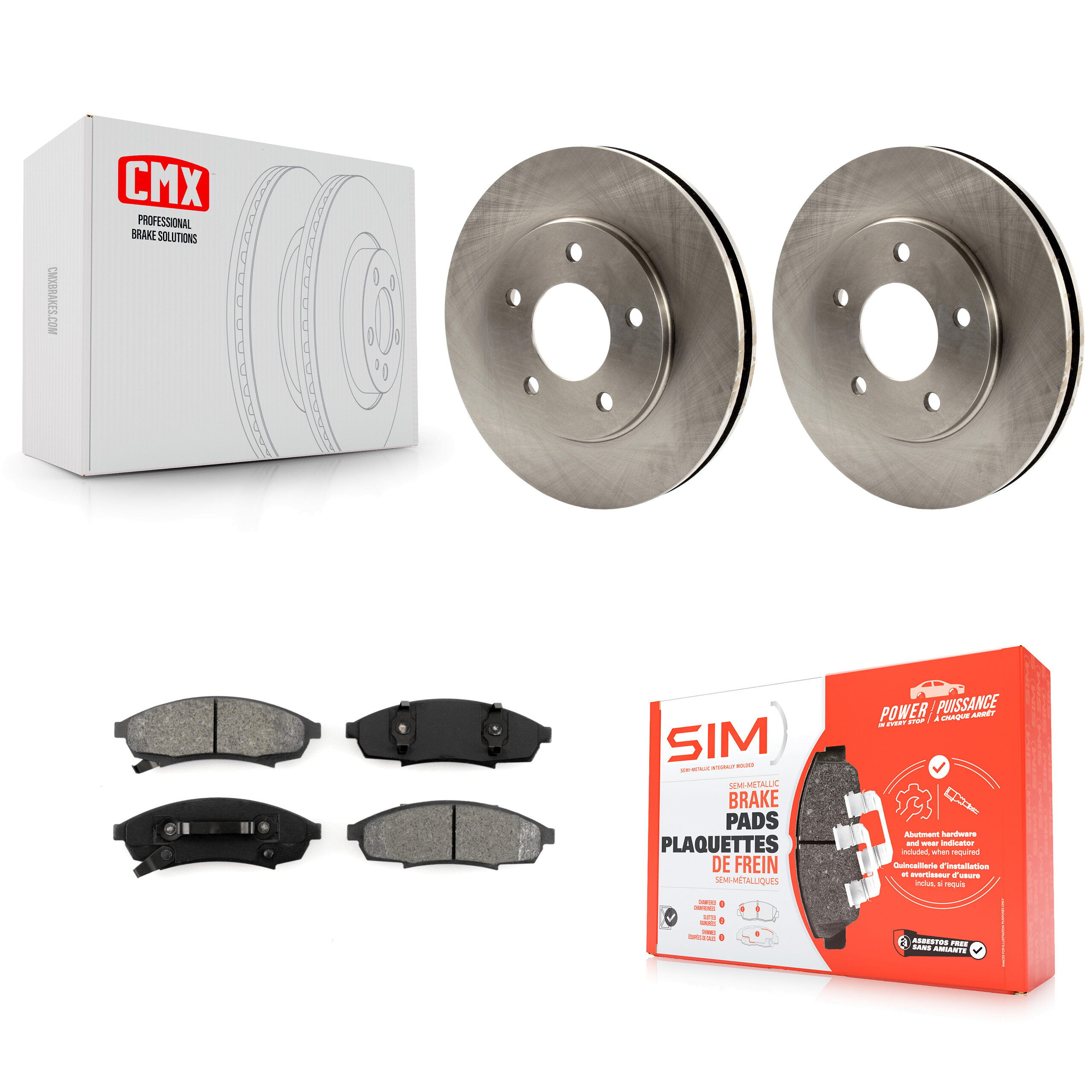 Transit Auto - K8S-100087 - Front Disc Brake Kits
