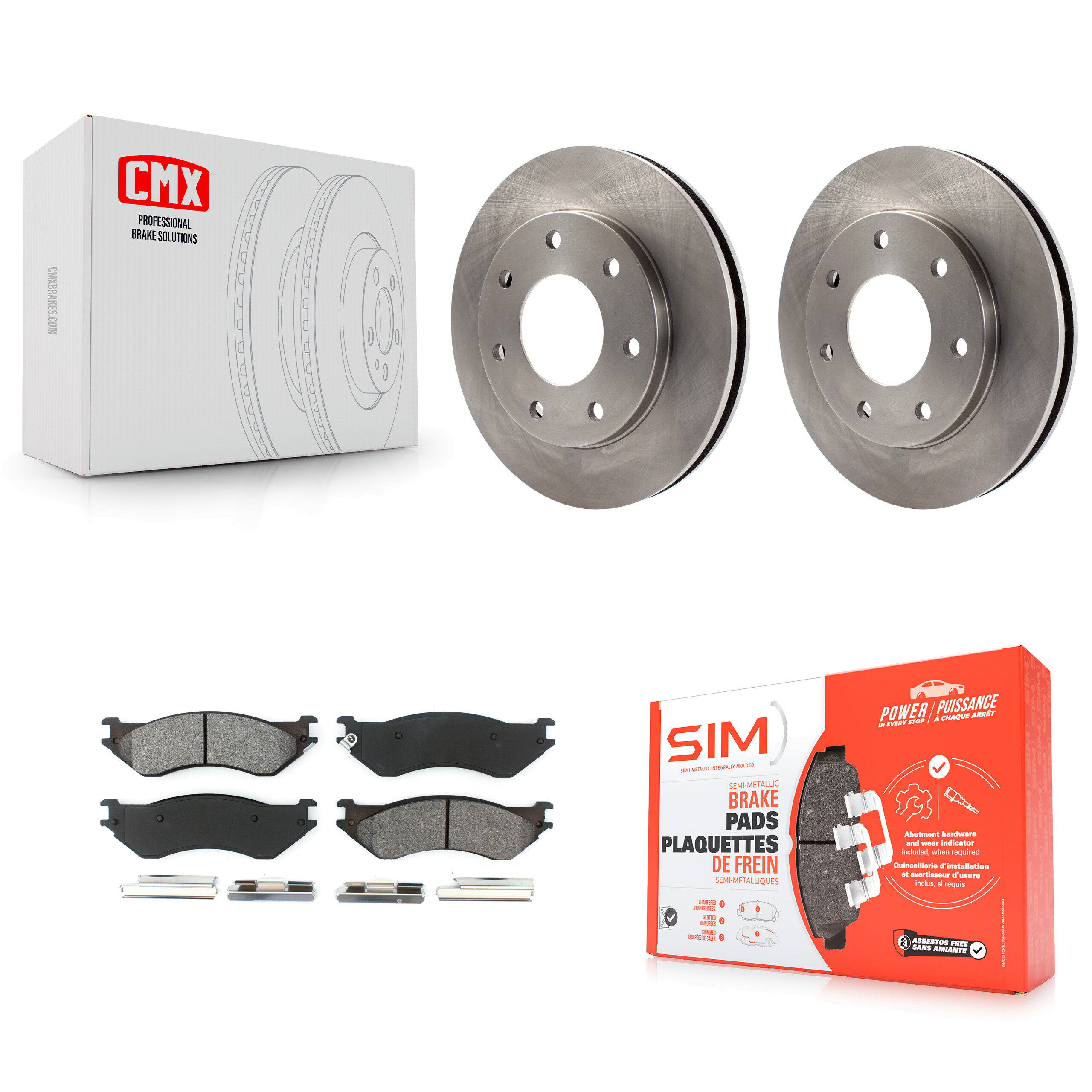Transit Auto - K8S-100111 - Front Disc Brake Kits