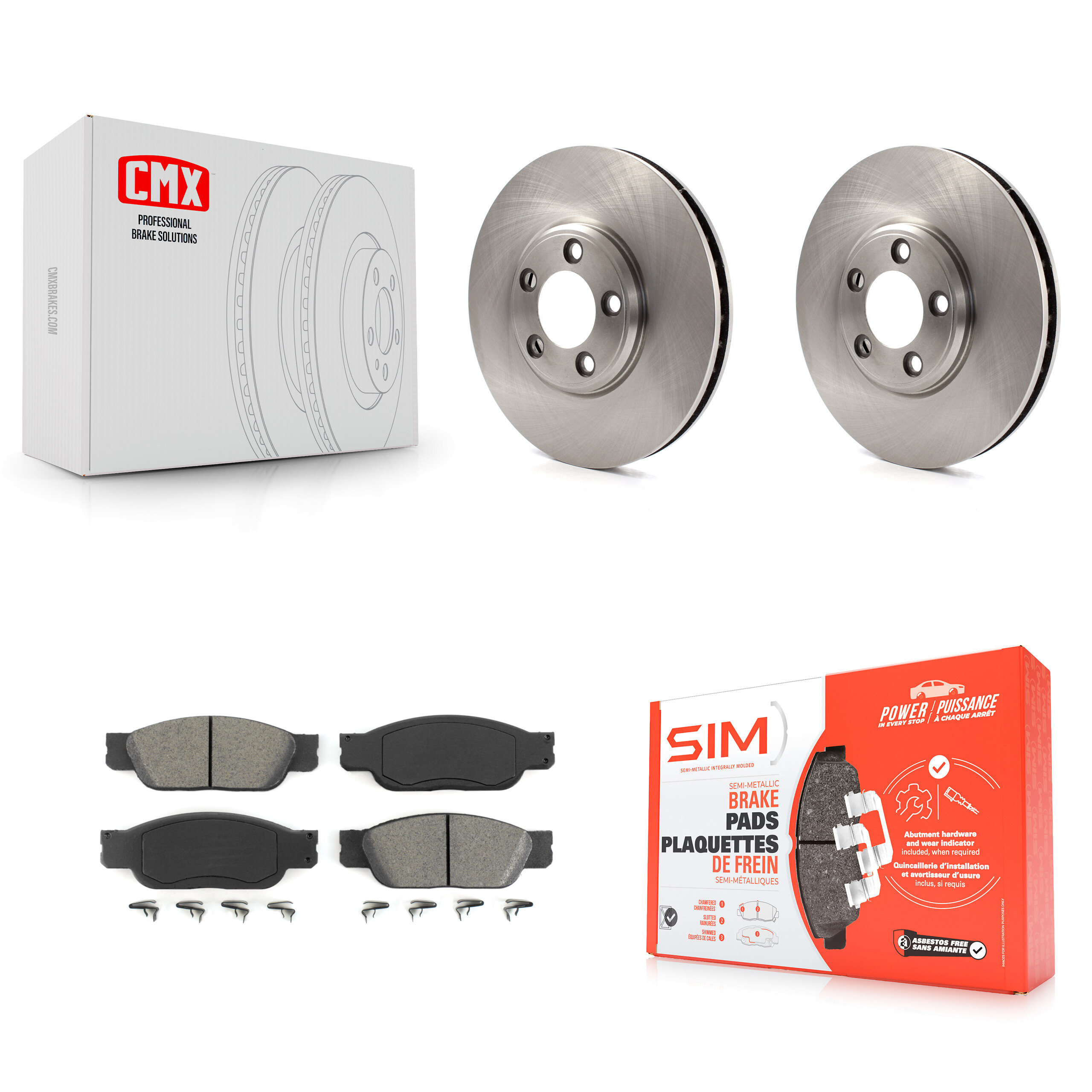 Transit Auto - K8S-100119 - Front Disc Brake Kits