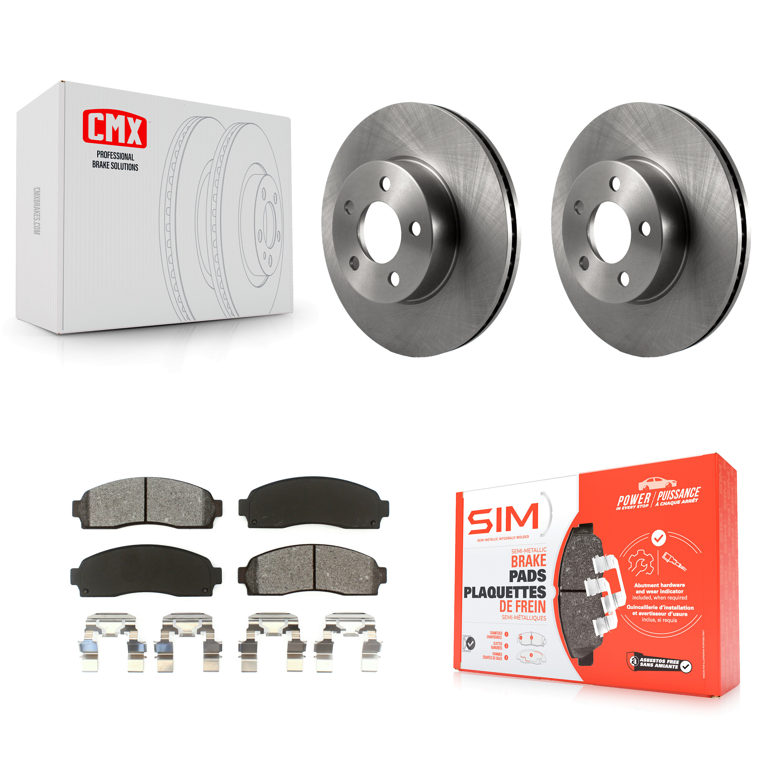 Transit Auto - K8S-100129 - Front Disc Brake Kits