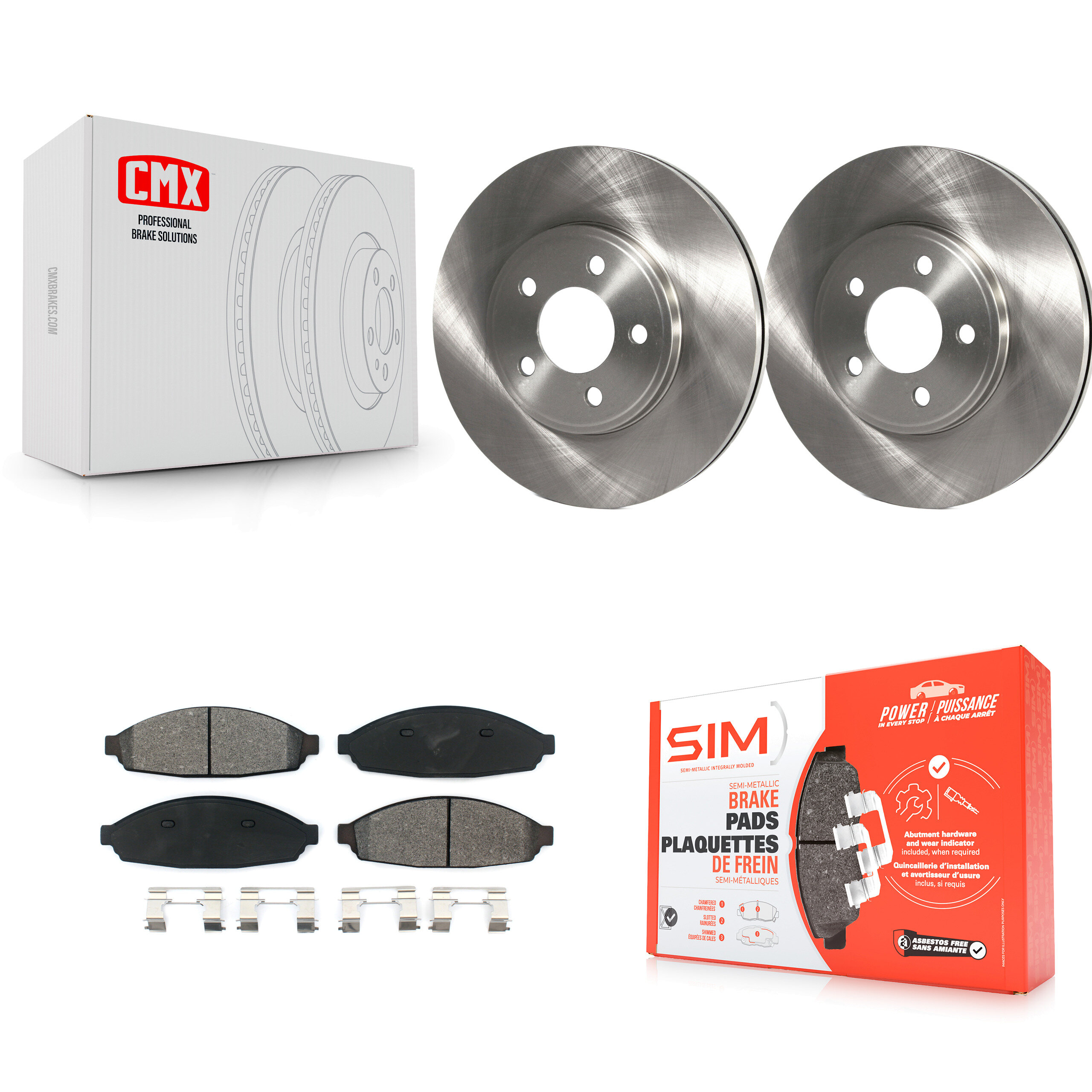 Transit Auto - K8S-100132 - Front Disc Brake Kits
