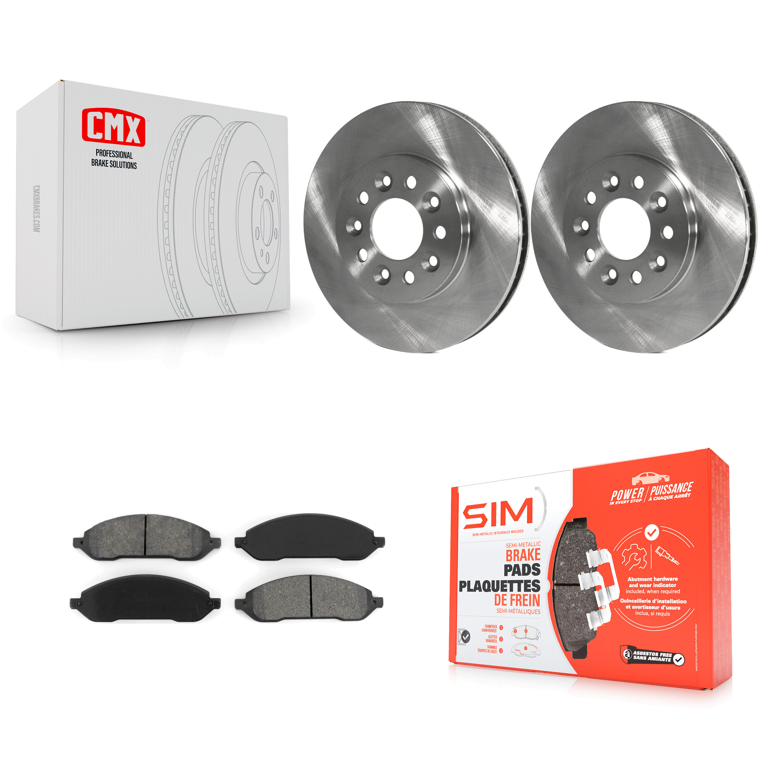 Transit Auto - K8S-100135 - Front Disc Brake Kits