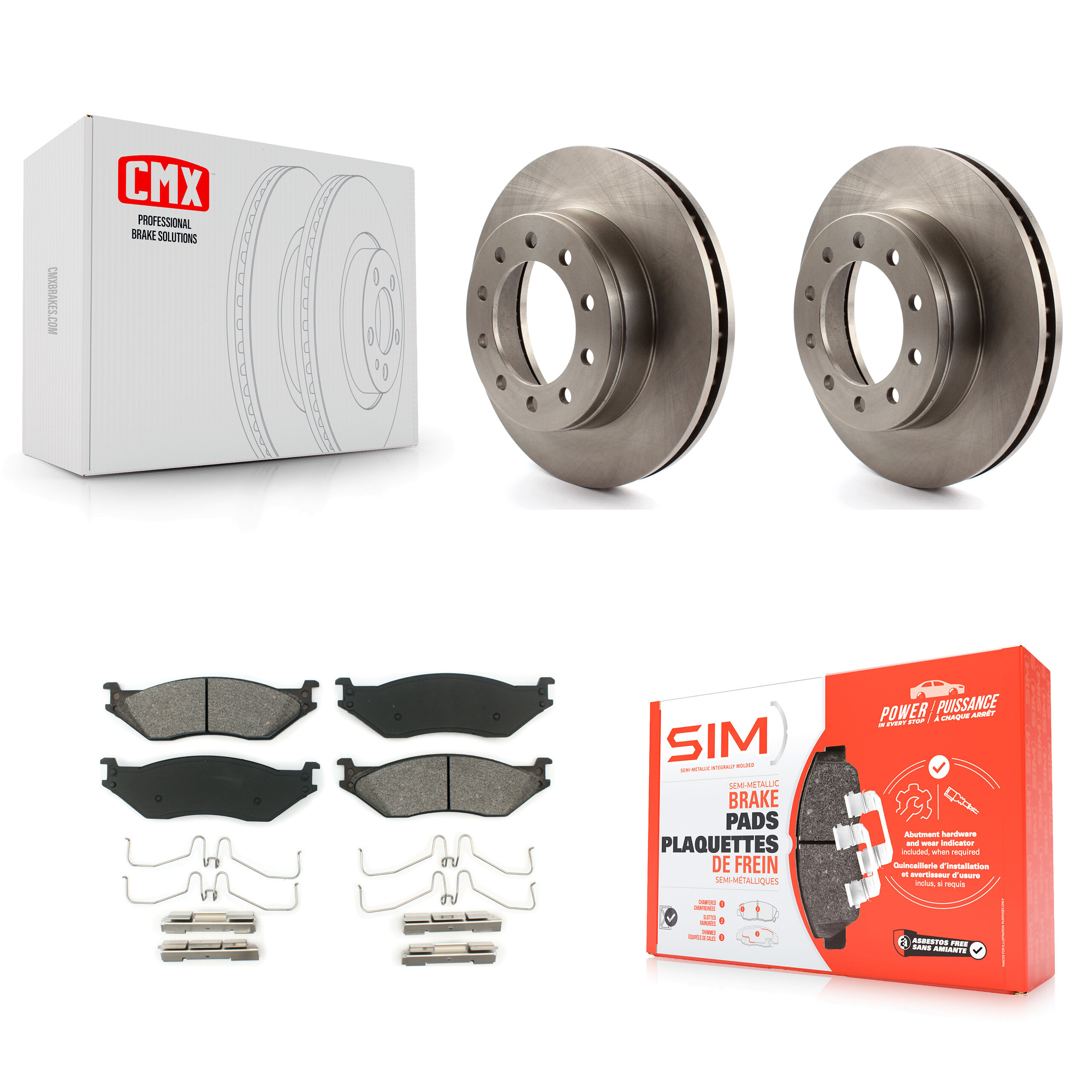 Transit Auto - K8S-100142 - Front Disc Brake Kits